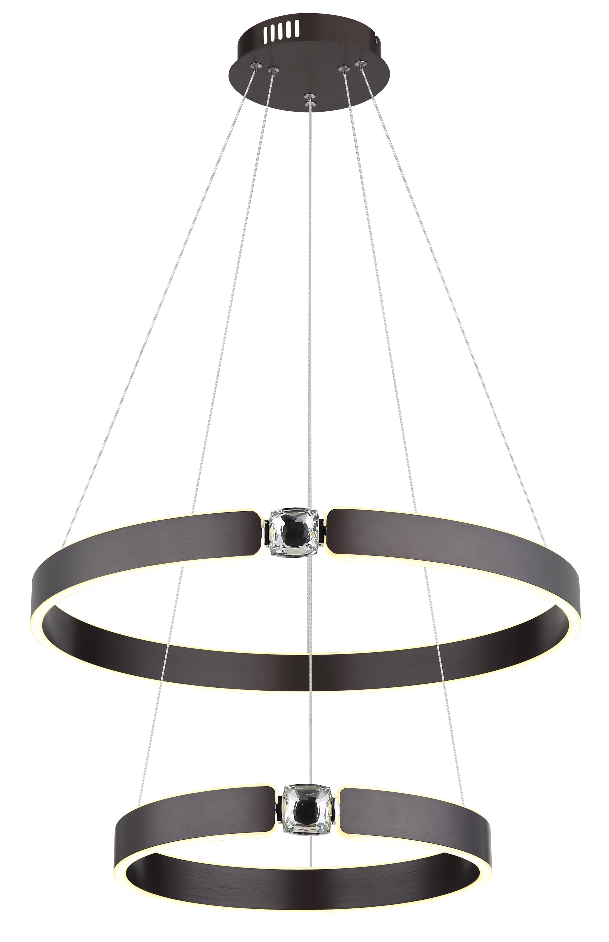 GLOBO LIGHTING Hängeleuchte »HENDRICKS« LED-Modul 1 Stk. Warmweiß Hängelampe Esszimmer-Leuchte Esstischleuchte Wohnzimmer