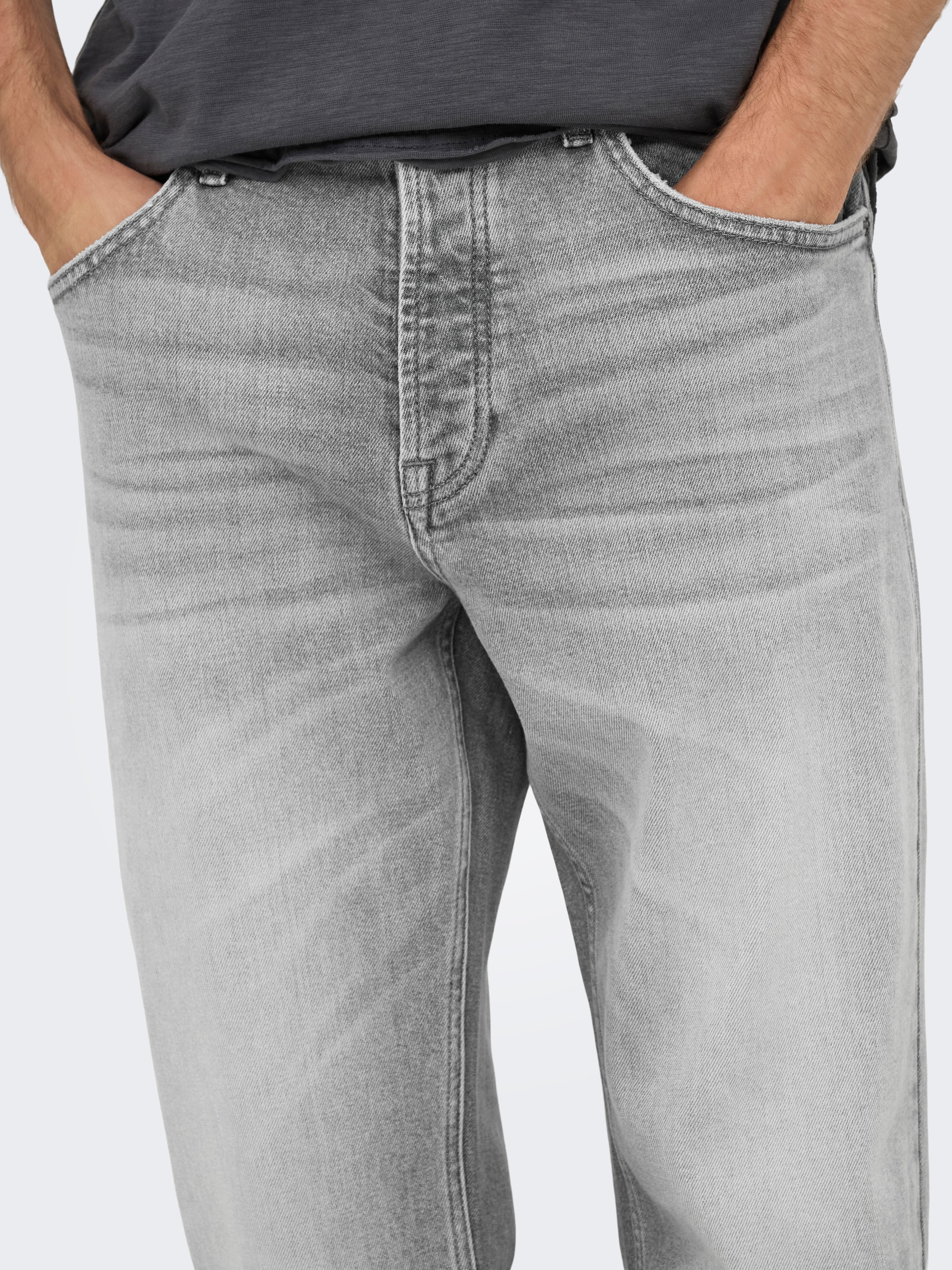 ONLY & SONS Straight-Jeans »ONSEDGE PERFORMANCE LB 3816 DOT DNM NOOS«