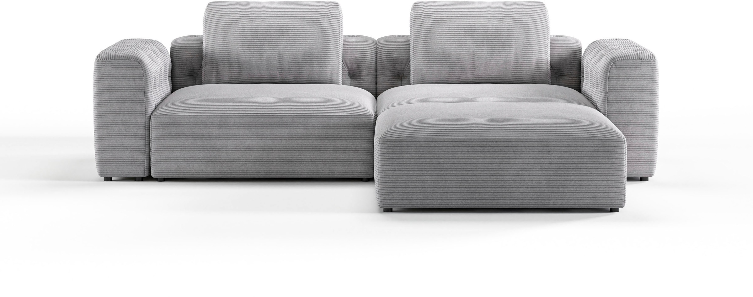 RAUM.ID Ecksofa »Cushid L-Form«, Modulset, bestehend aus 3 Teilen günstig online kaufen