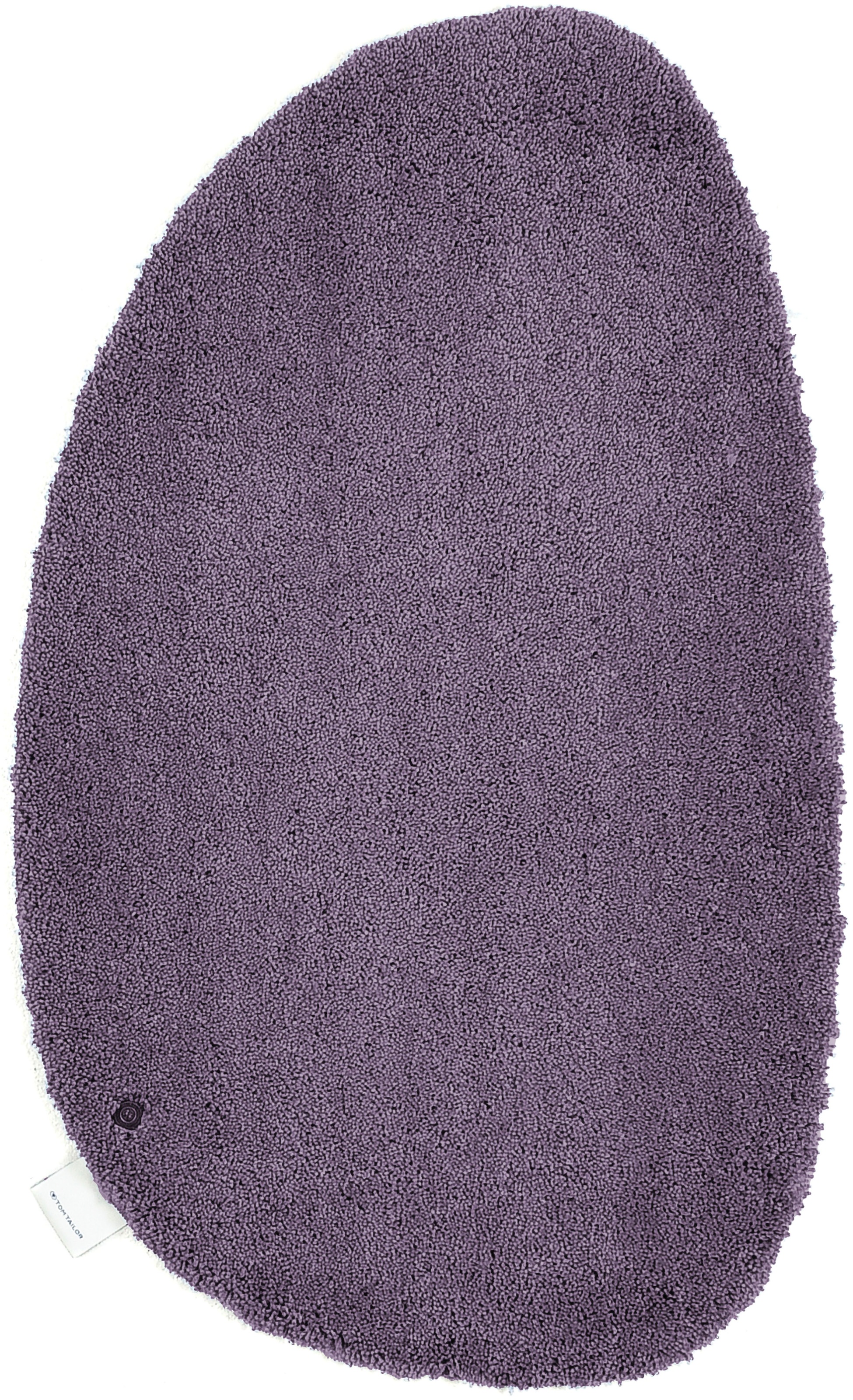 TOM TAILOR Badematte »Cozy Bath UNI«, rutschhemmend beschichtet, fußbodenheizungsgeeignet, Badteppich, Uni Farben, rechteckig, rund und oval erhältlich