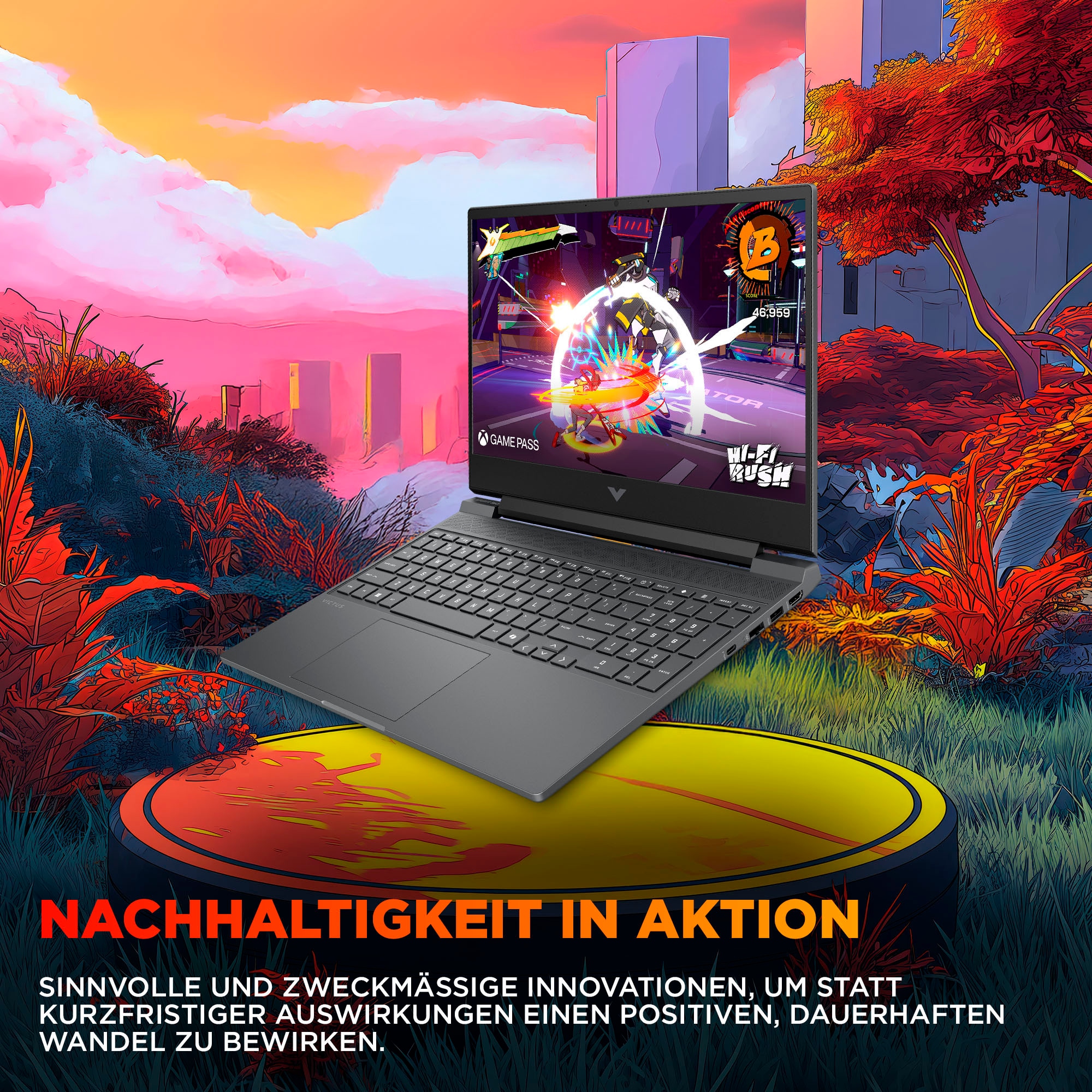 HP Gaming-Notebook »Victus 15-fb3051ng Silver«