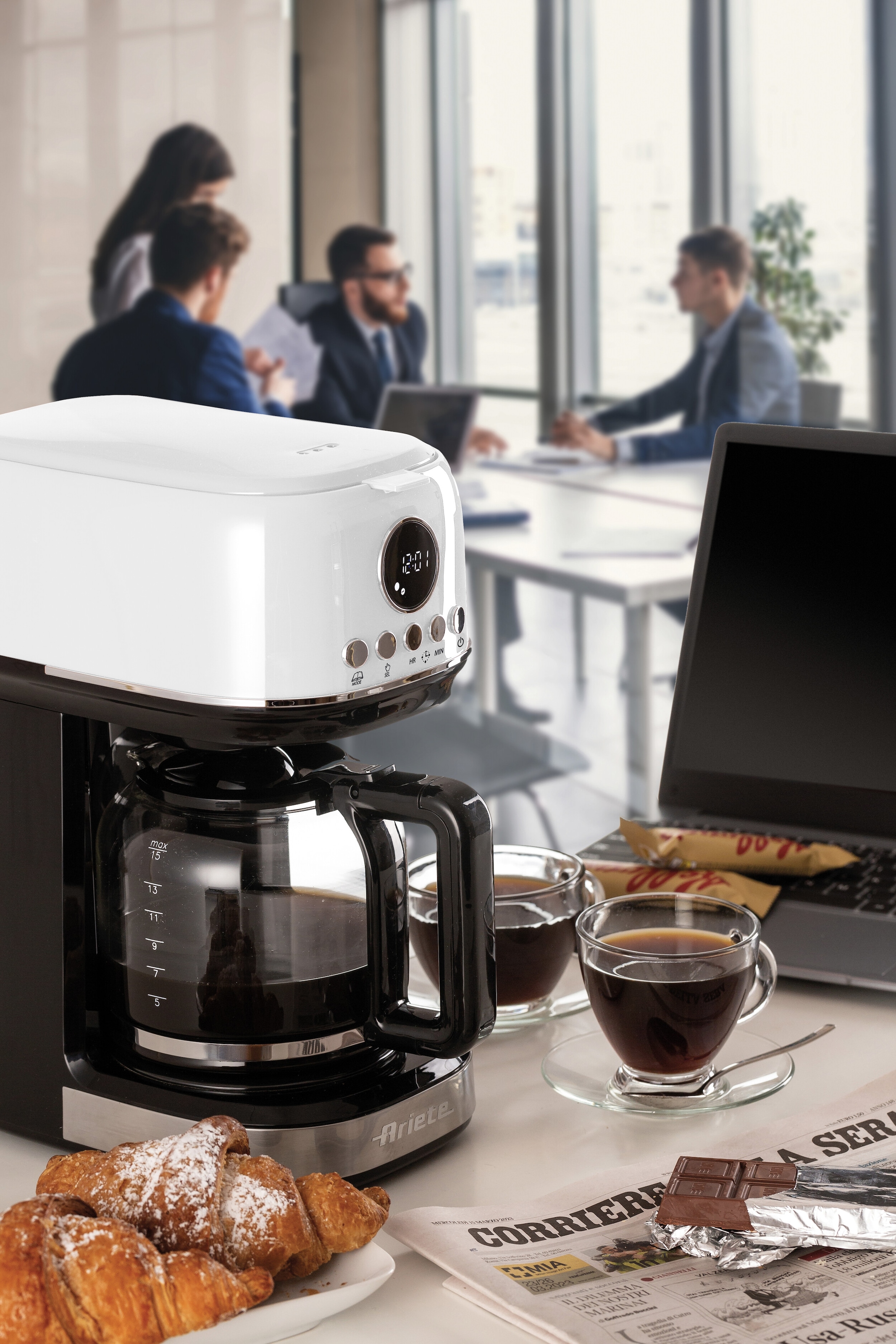 Ariete Filterkaffeemaschine »1396W Moderna weiß,1,5 L mit Timer, Programmwa günstig online kaufen