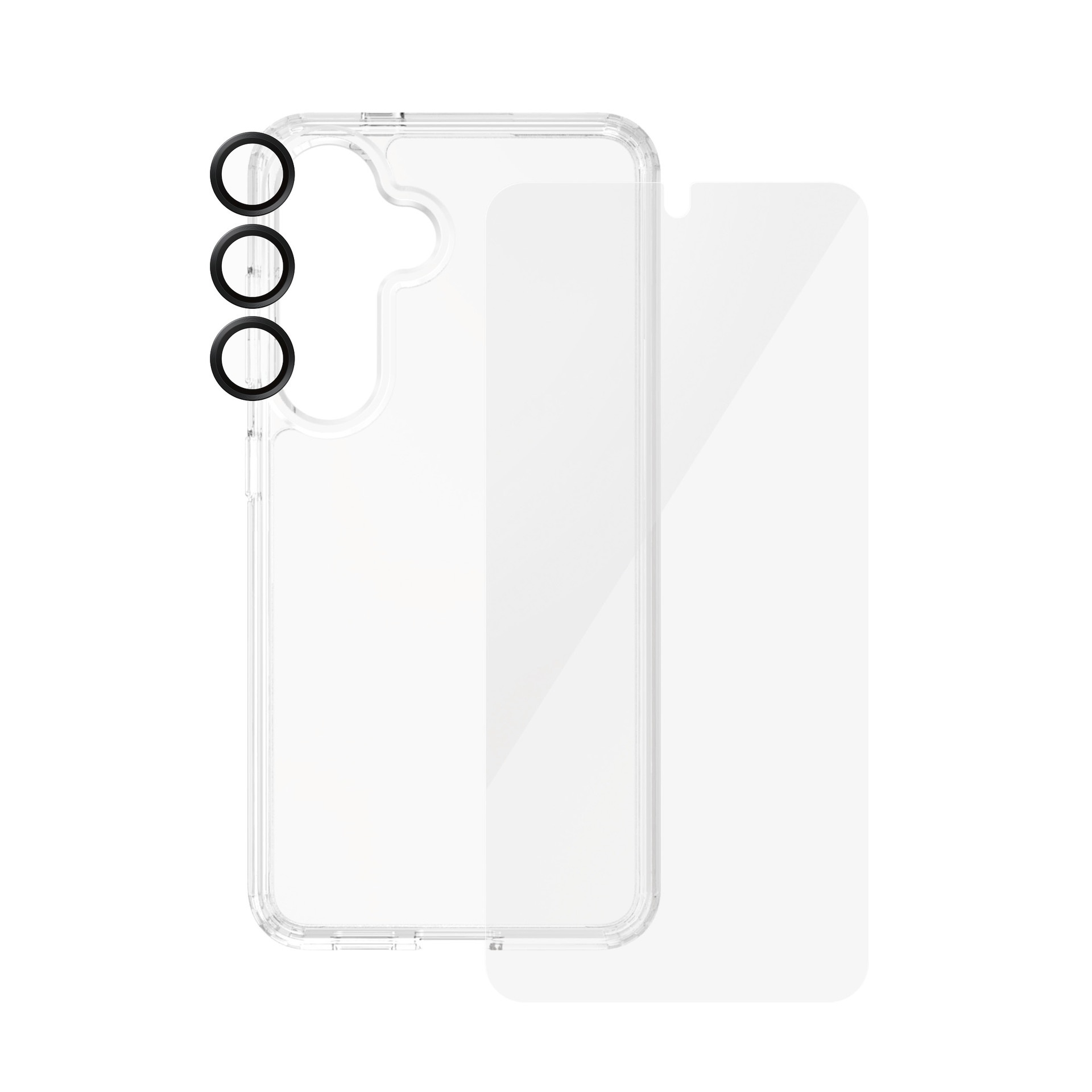 PanzerGlass Displayschutzglas »3-in-1 Bundle Set Screen Protector, HardCase günstig online kaufen