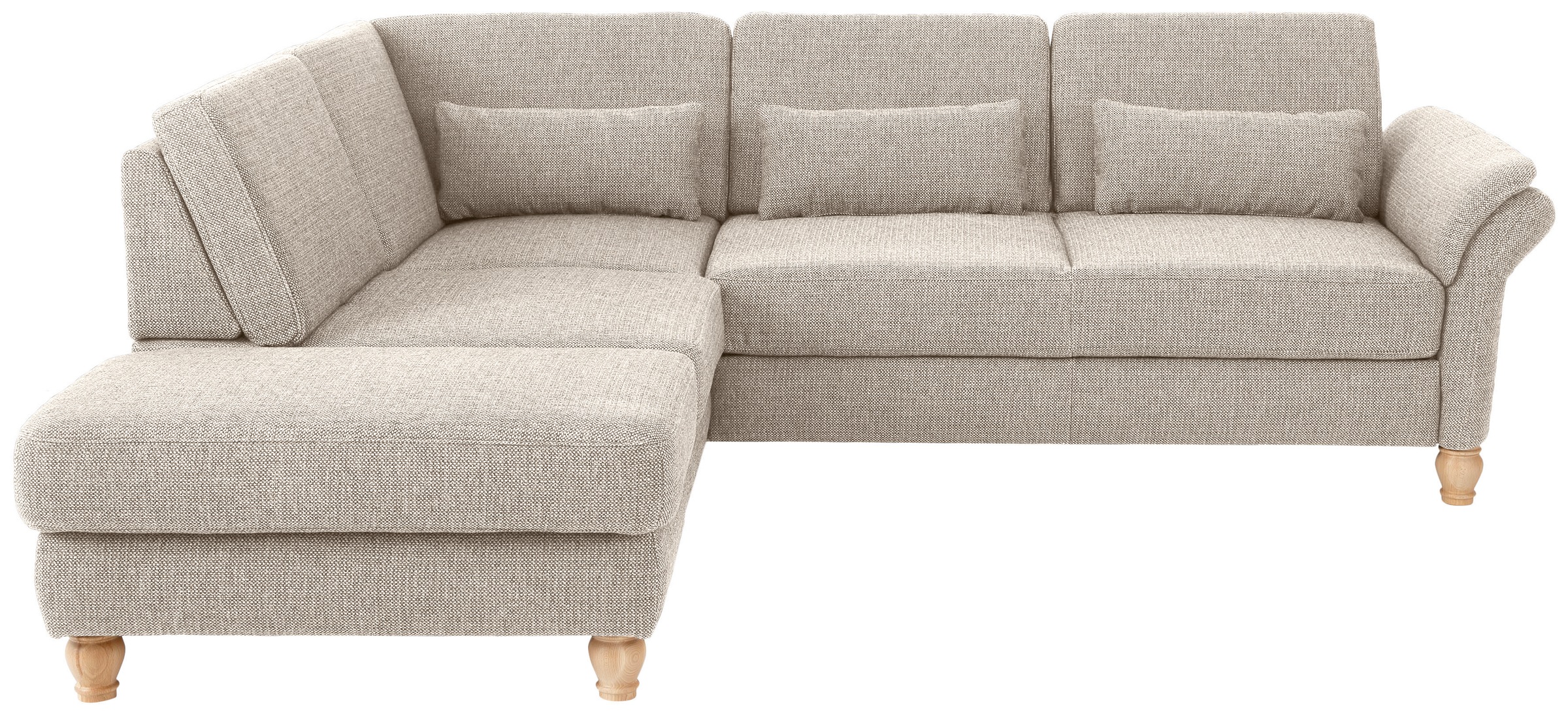 Home affaire Ecksofa »Palace L-Form« incl. Sitztiefenverstellung, wahlweise günstig online kaufen