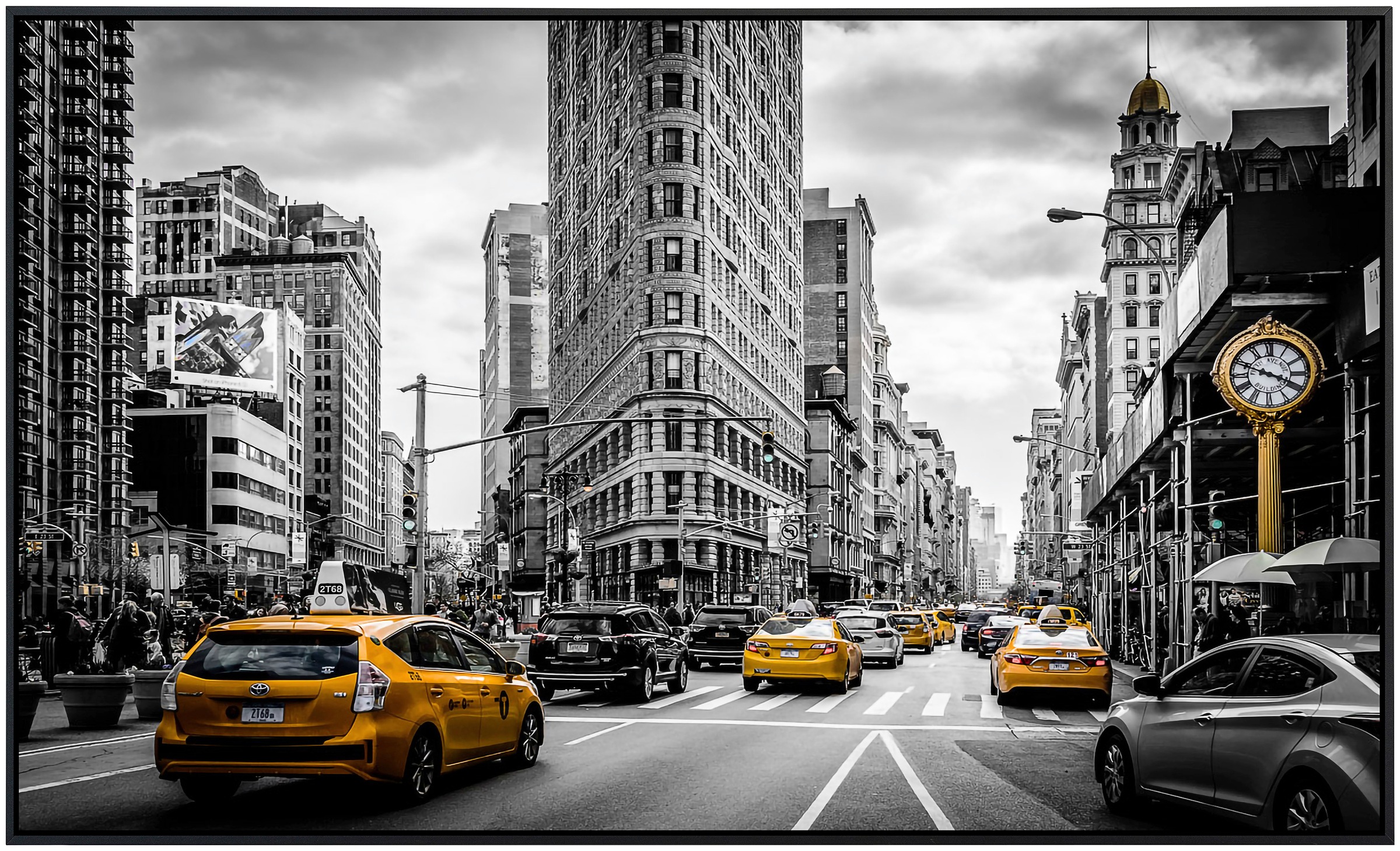 Papermoon Infrarotheizung »Gelbe Taxis«, sehr angenehme Strahlungswärme günstig online kaufen