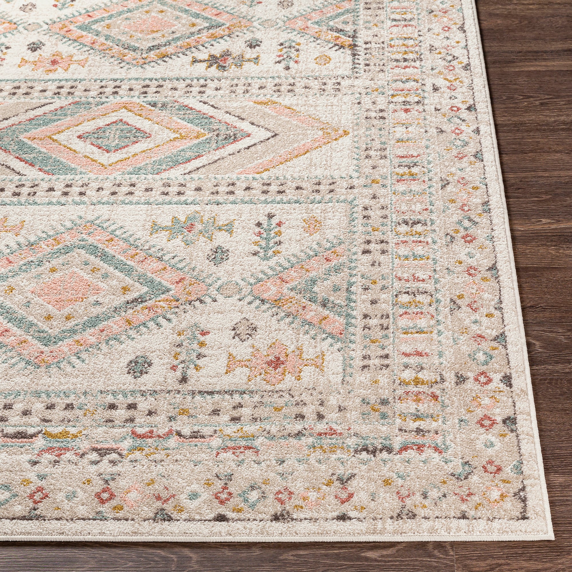 Livabliss Teppich »JAIPUR« rechteckig 13 mm Höhe Orient-Optik, Vintage Design, Boho Stil, Kurzflor, Wohnzimmer