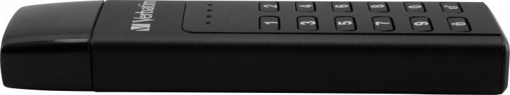 Verbatim USB-Stick »Keypad Secure 64GB«, (USB 3.2 Lesegeschwindigkeit 160 MB/s)