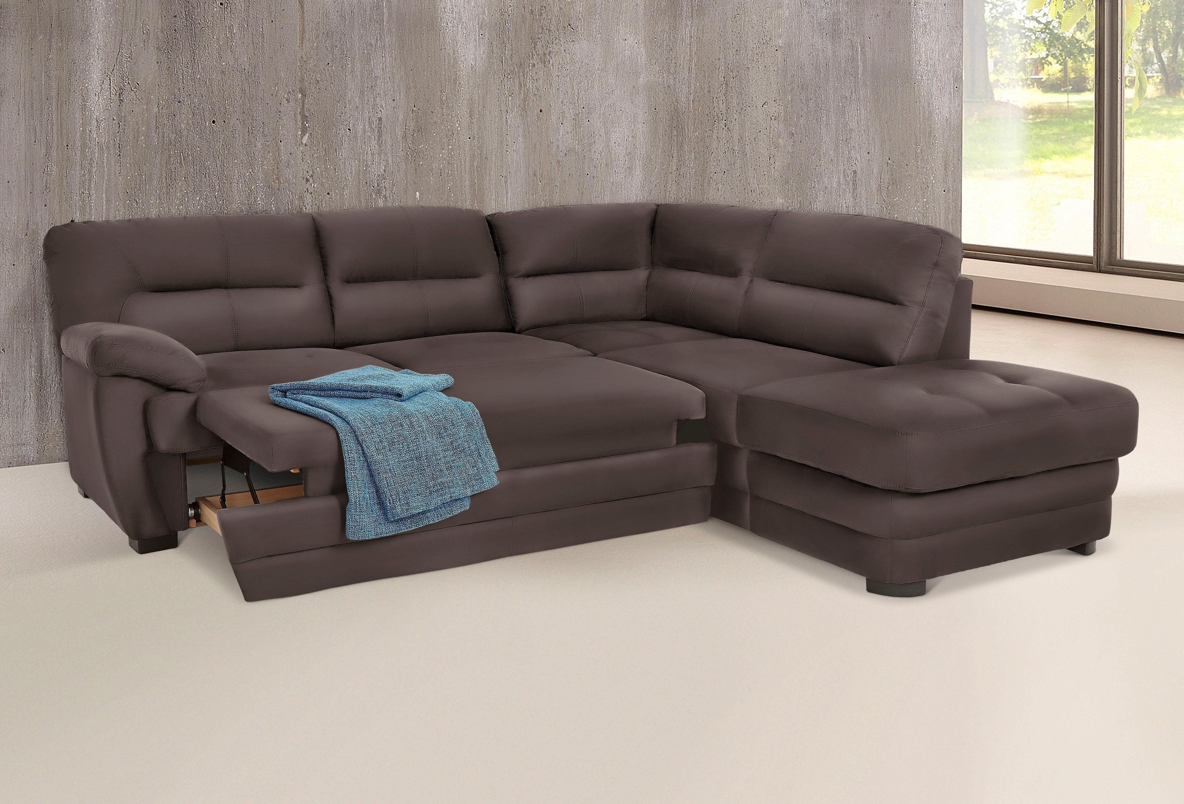 COTTA Polstergarnitur »Royale L-Form«, (Set), Set bestehend aus: Ecksofa & günstig online kaufen