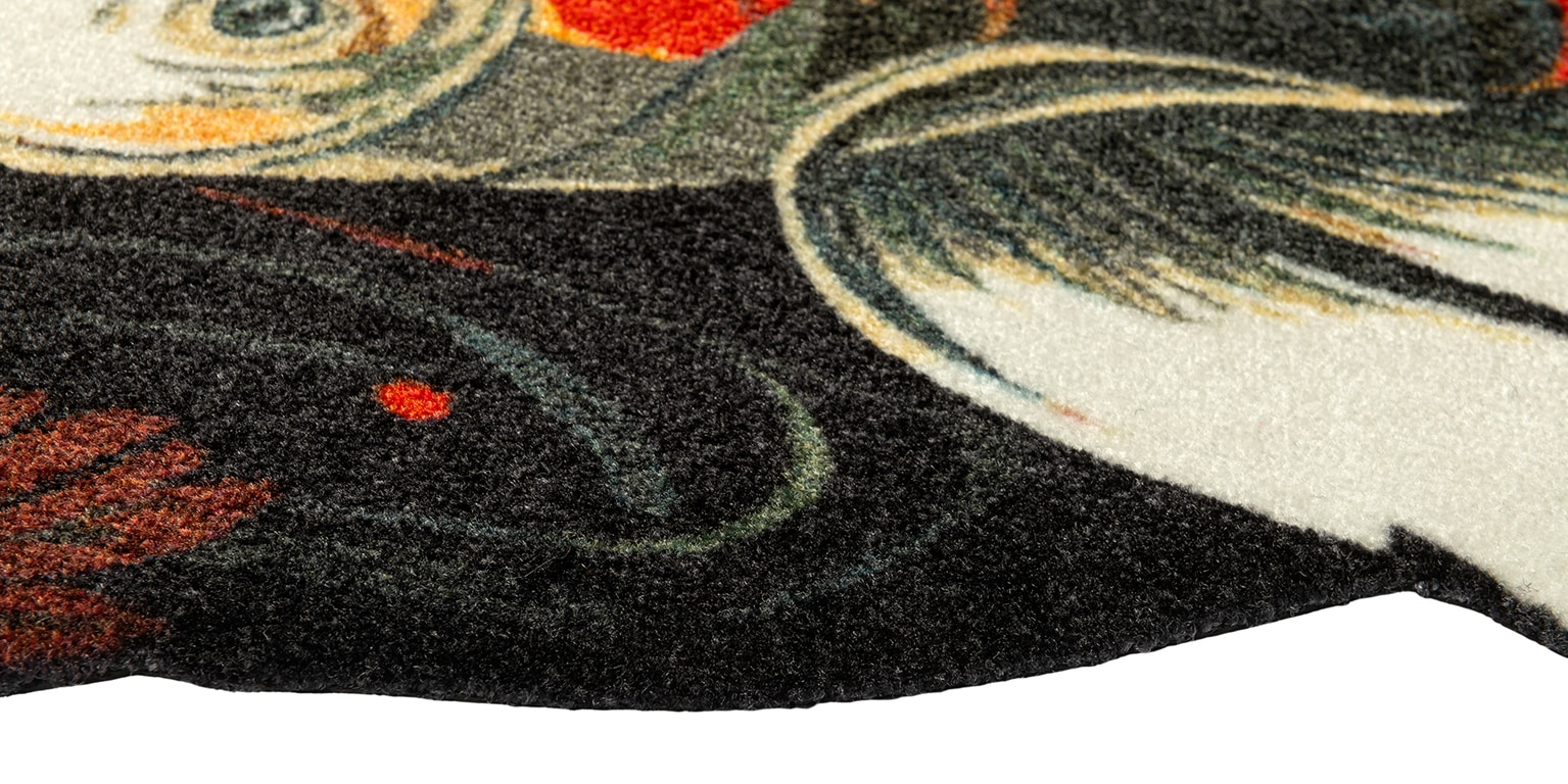 wash+dry by Kleen-Tex Teppich »Koi Couple« rechteckig 9 mm Höhe