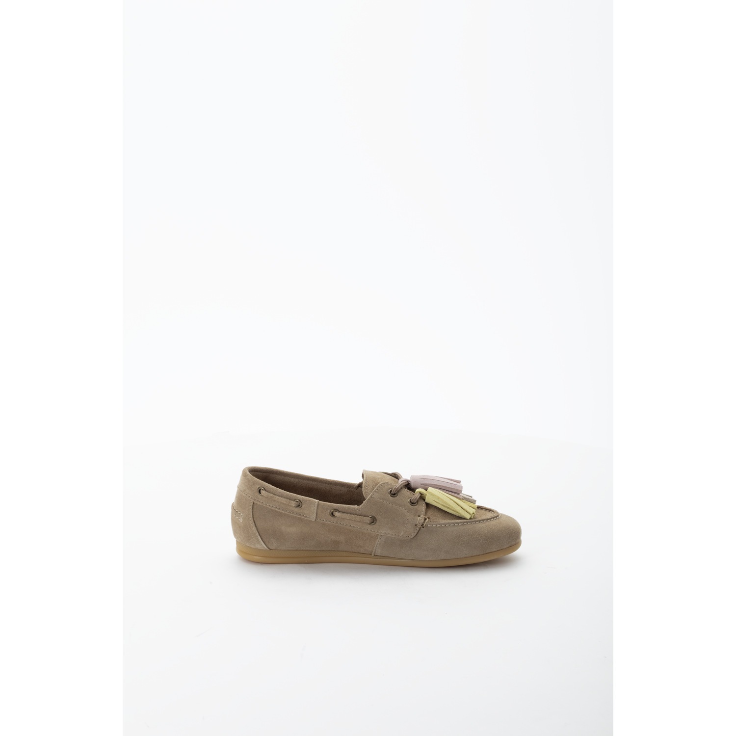 Tamaris Bootsschuh  Slipper, Schlupfschuh, mit farbigen Quasten