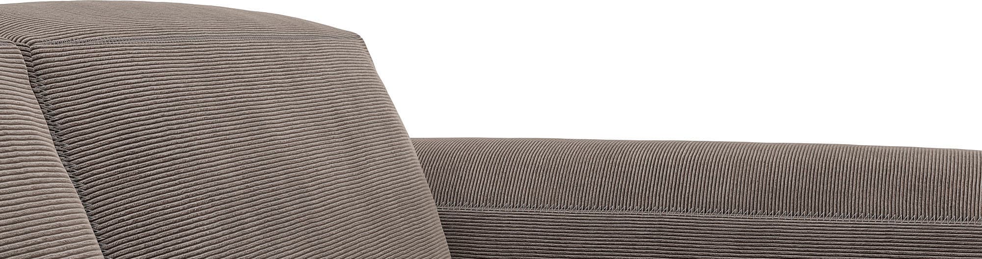 FLEXLUX Ecksofa »Lucera Chaislongue rechts oder links, L-Form, bequem«, modern & anschmiegsam, Kaltschaum, Stahl-Wellenunterfederung