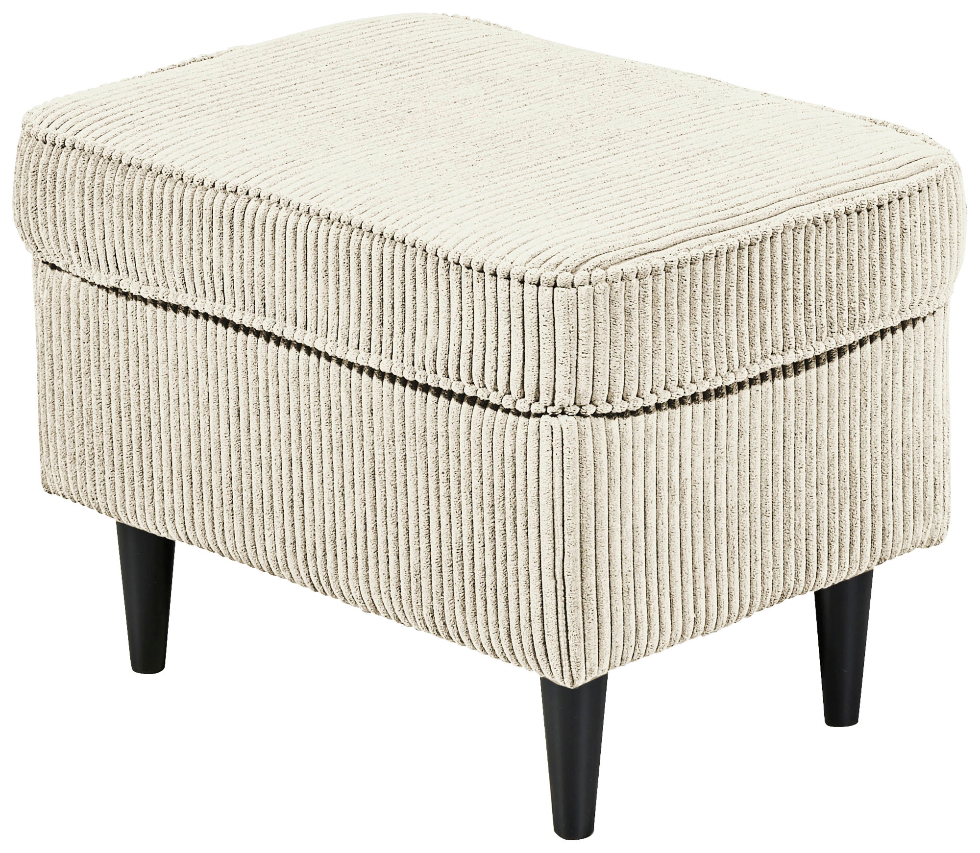 ED EXCITING DESIGN Hocker »Oskar«, mit Massivholzfüßen günstig online kaufen