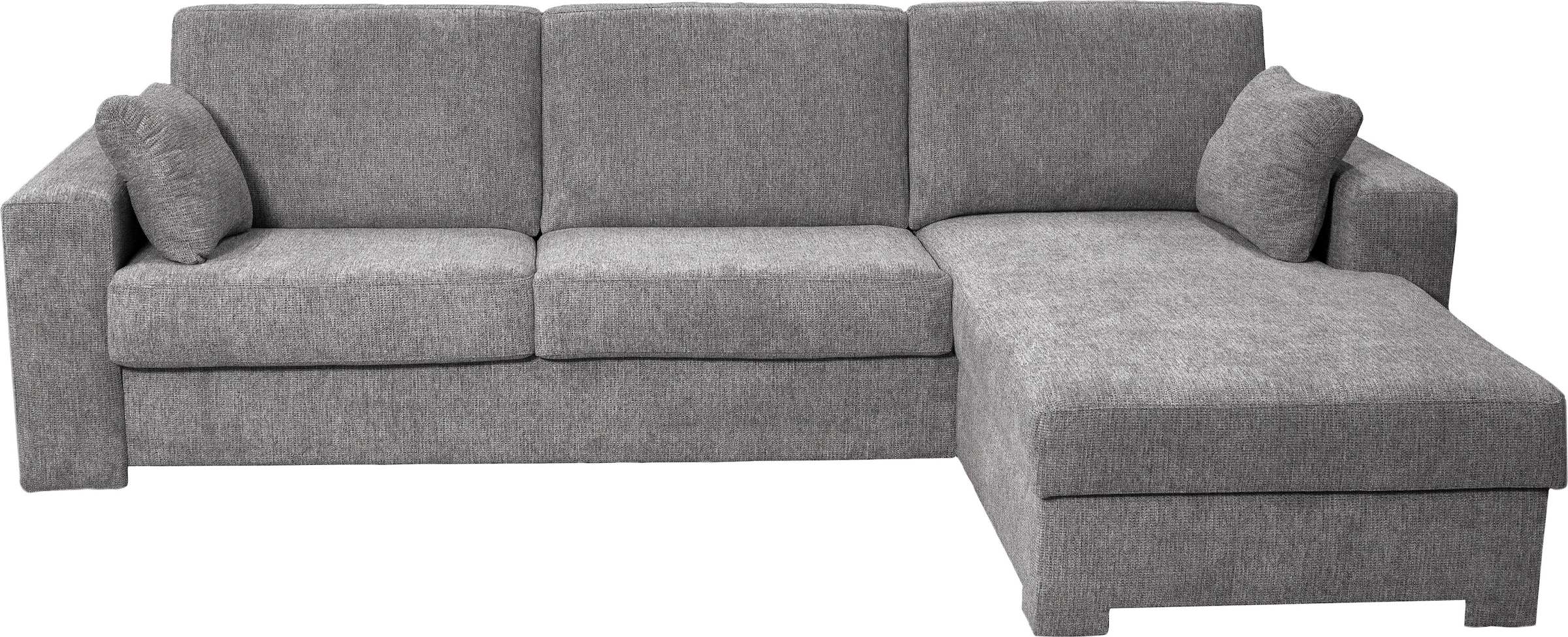 Home affaire Ecksofa Roma "L" Dauerschlaffunktion, mit Unterfederung, Matratzenhöhe 14cm, Liegemaße ca 163x198 cm, L-Form