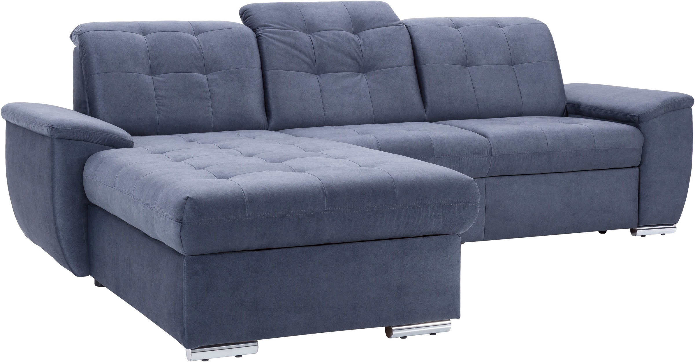 exxpo - sofa fashion Ecksofa »Derby Inkl. Kopfteilverstellung, wahlw. Bett günstig online kaufen