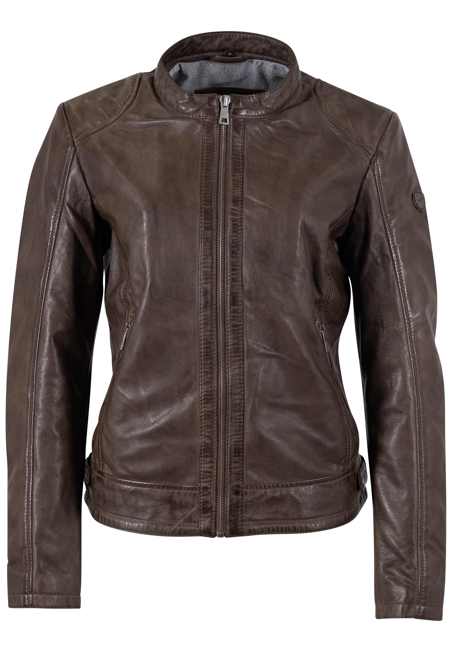 Mauritius Lederjacke »MWYouvie« mit Stehkragen