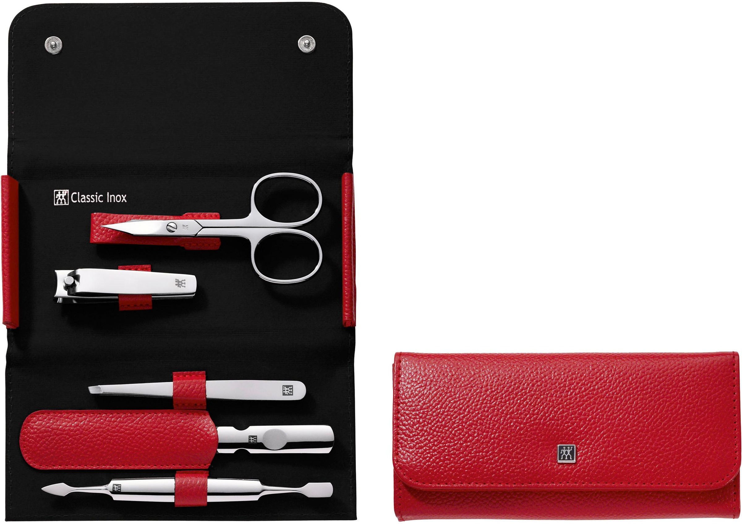 Zwilling Maniküre-Etui »Etui aus Rindleder mit Druckknöpfen«, (5 tlg.) kaufen
