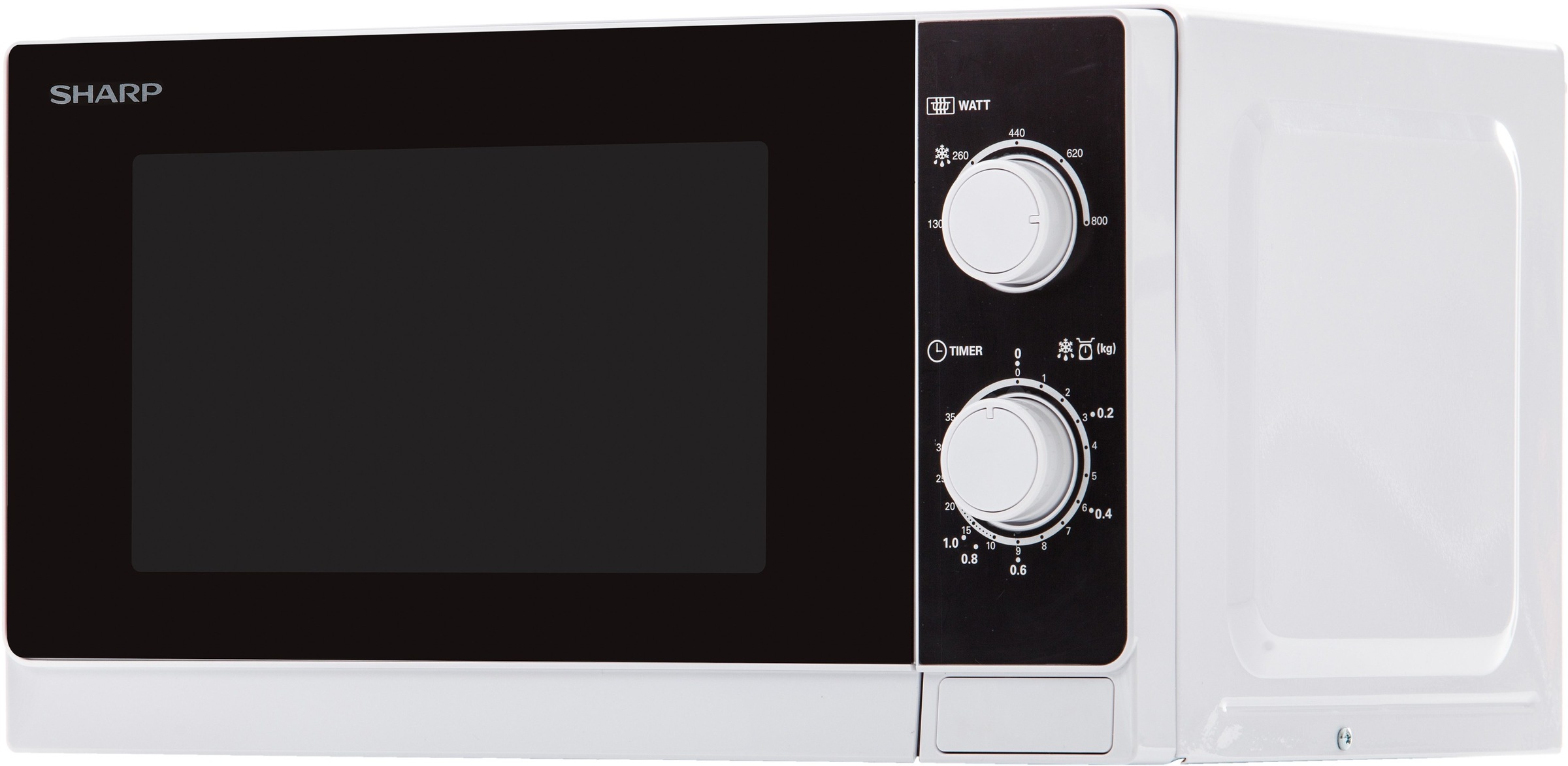Sharp Mikrowelle »R200WW«, Mikrowelle, 800 W