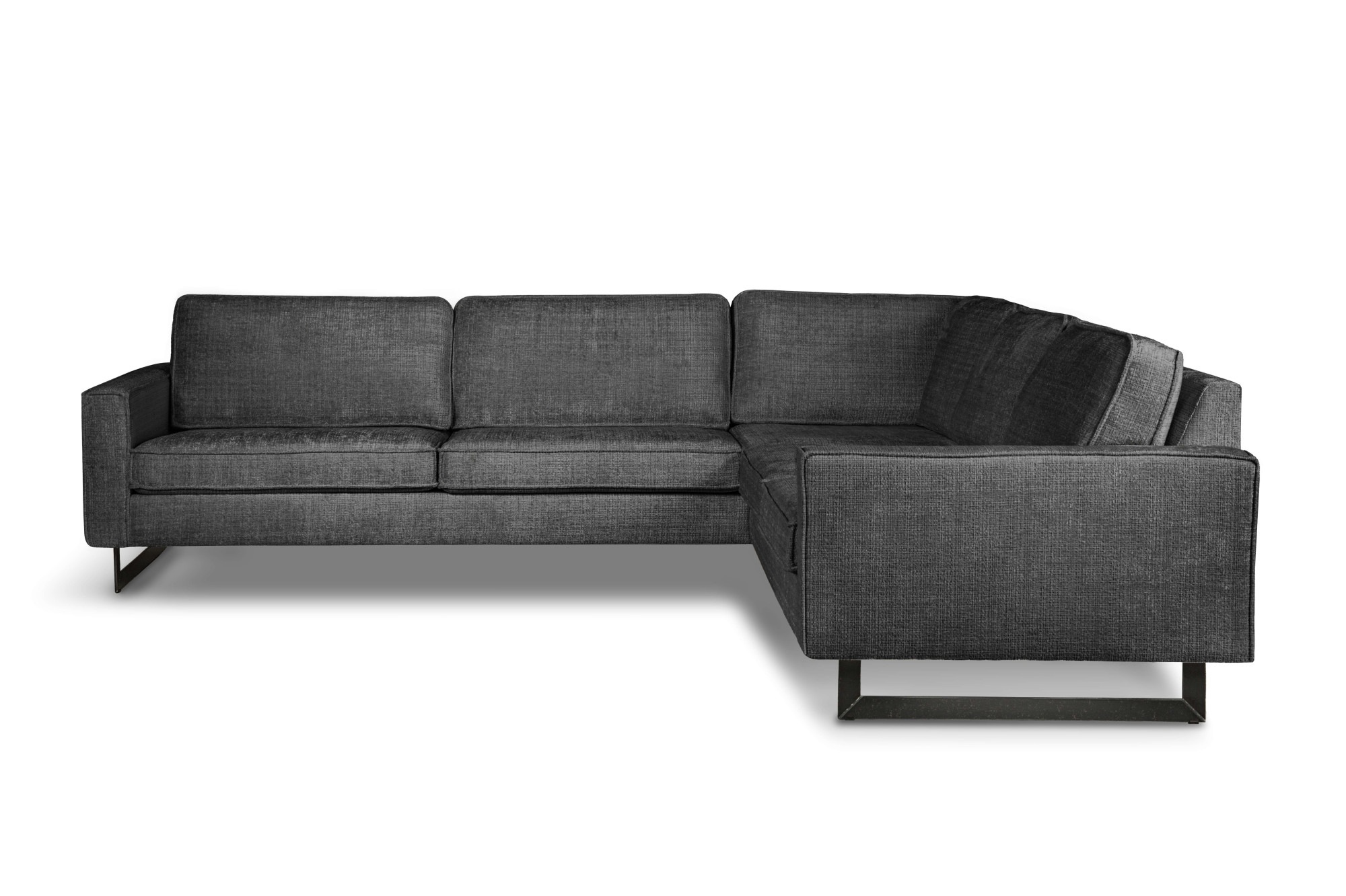 PLACES OF STYLE Ecksofa »Pinto, XXL, 250/290 cm, langer Schenkel, Ottomane« günstig online kaufen