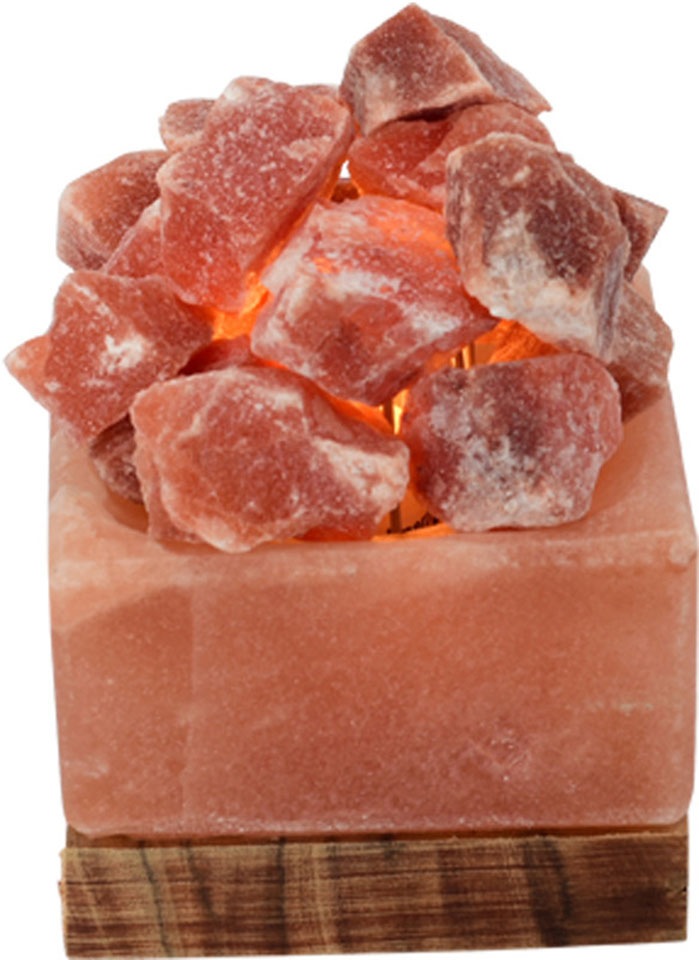 HIMALAYA SALT DREAMS Salzkristall-Tischlampe »Salzkristallschale«, Leuchtmi günstig online kaufen