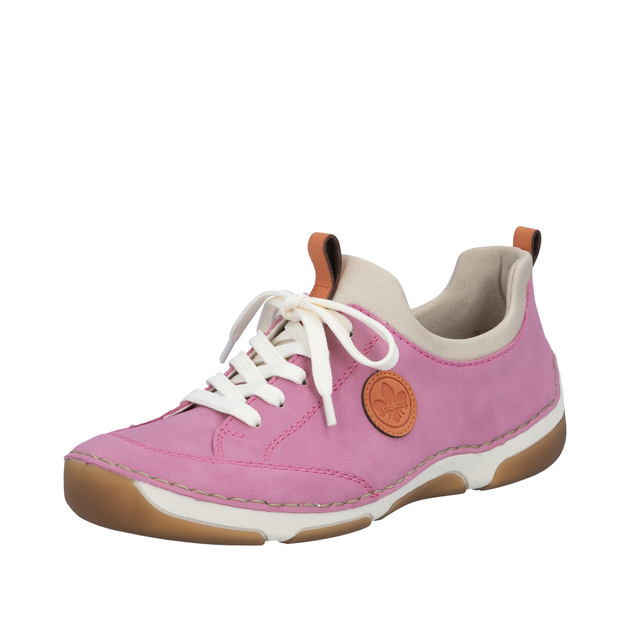 Rieker Slip-On Sneaker  Slipper, Schlupfschuh, Freizeitsneaker aus Lederimitat