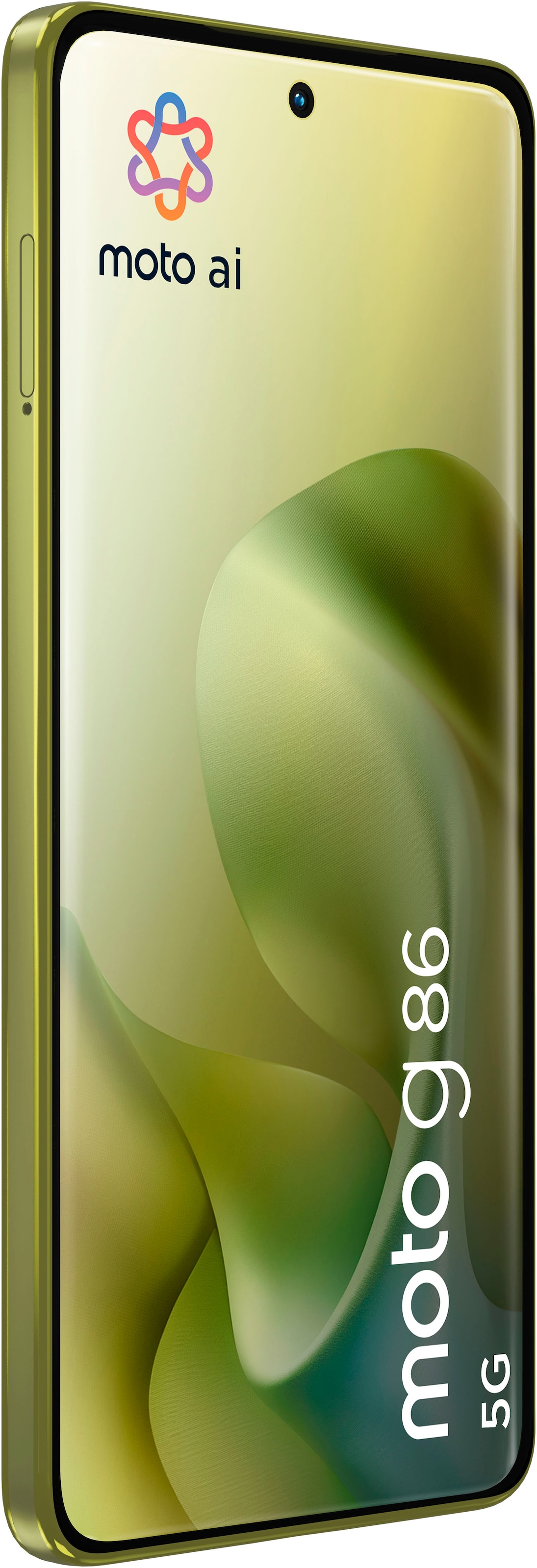 Motorola Smartphone »moto g86 5G 256GB«, PANTONE® Golgen Cypress