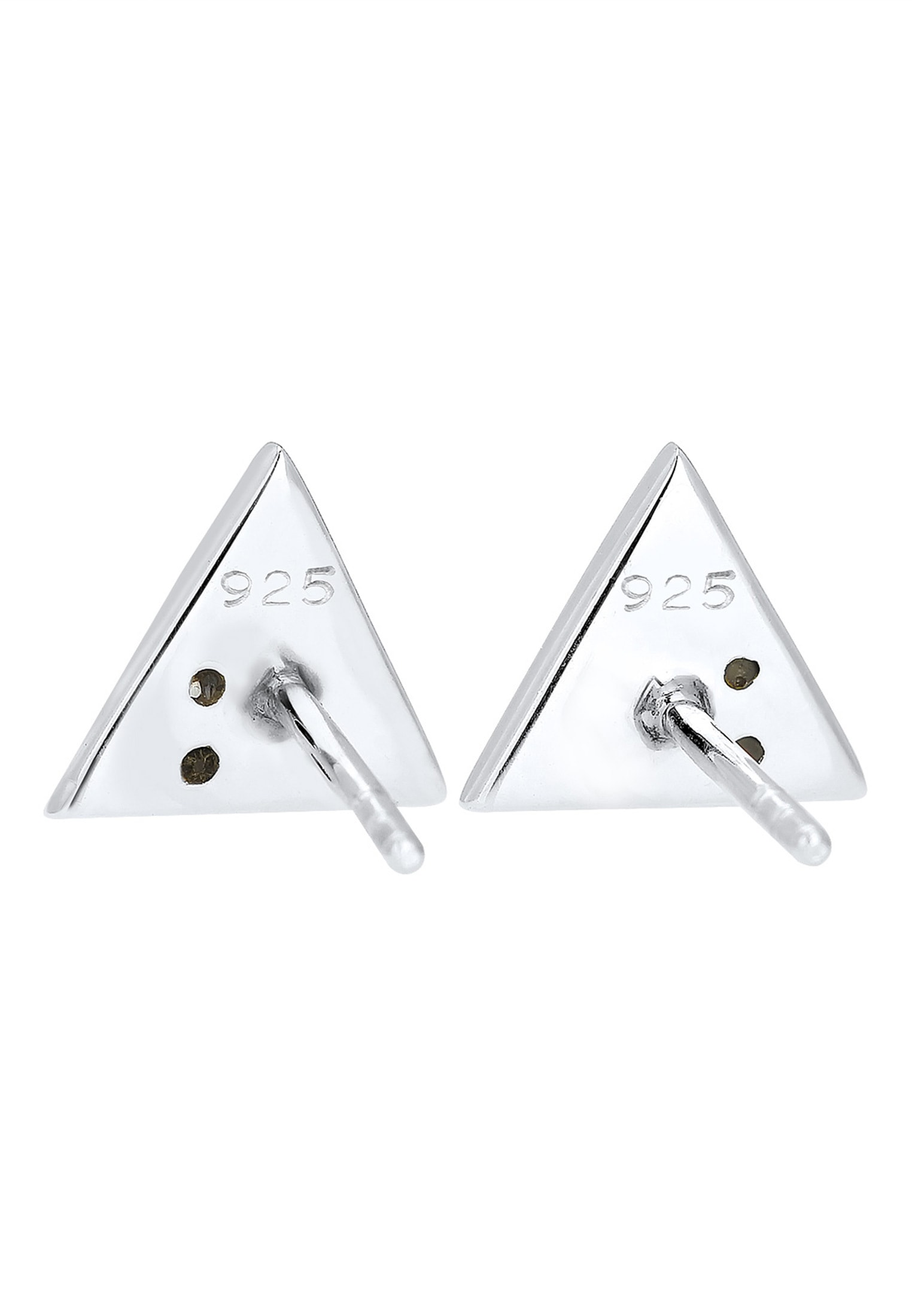 Elli Paar Ohrstecker »Dreieck Zirkonia Geo Trend 925 Silber«