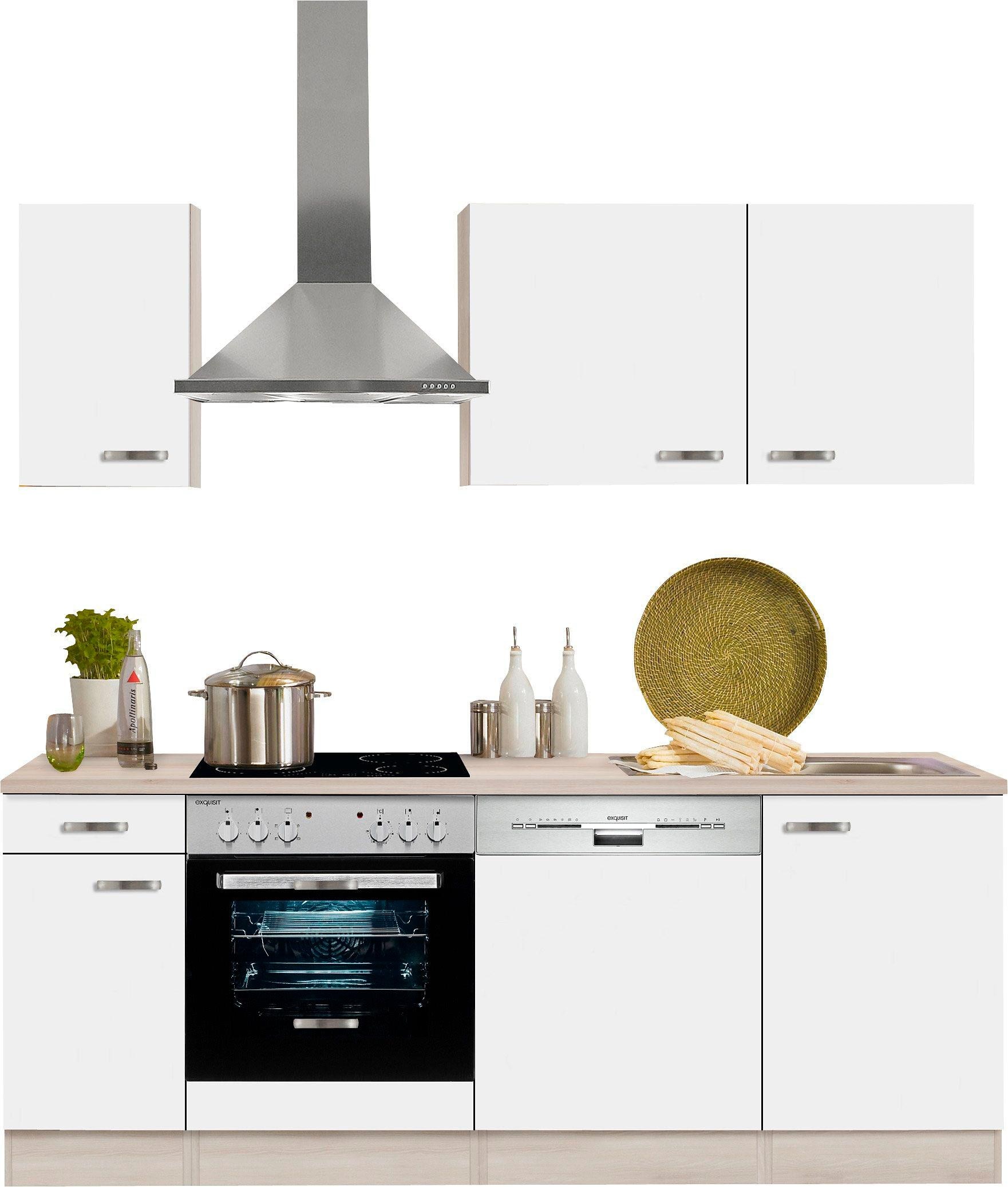 OPTIFIT Küchenzeile »Faro«, auf kaufen Breite E-Geräte, ohne 210 cm Rechnung