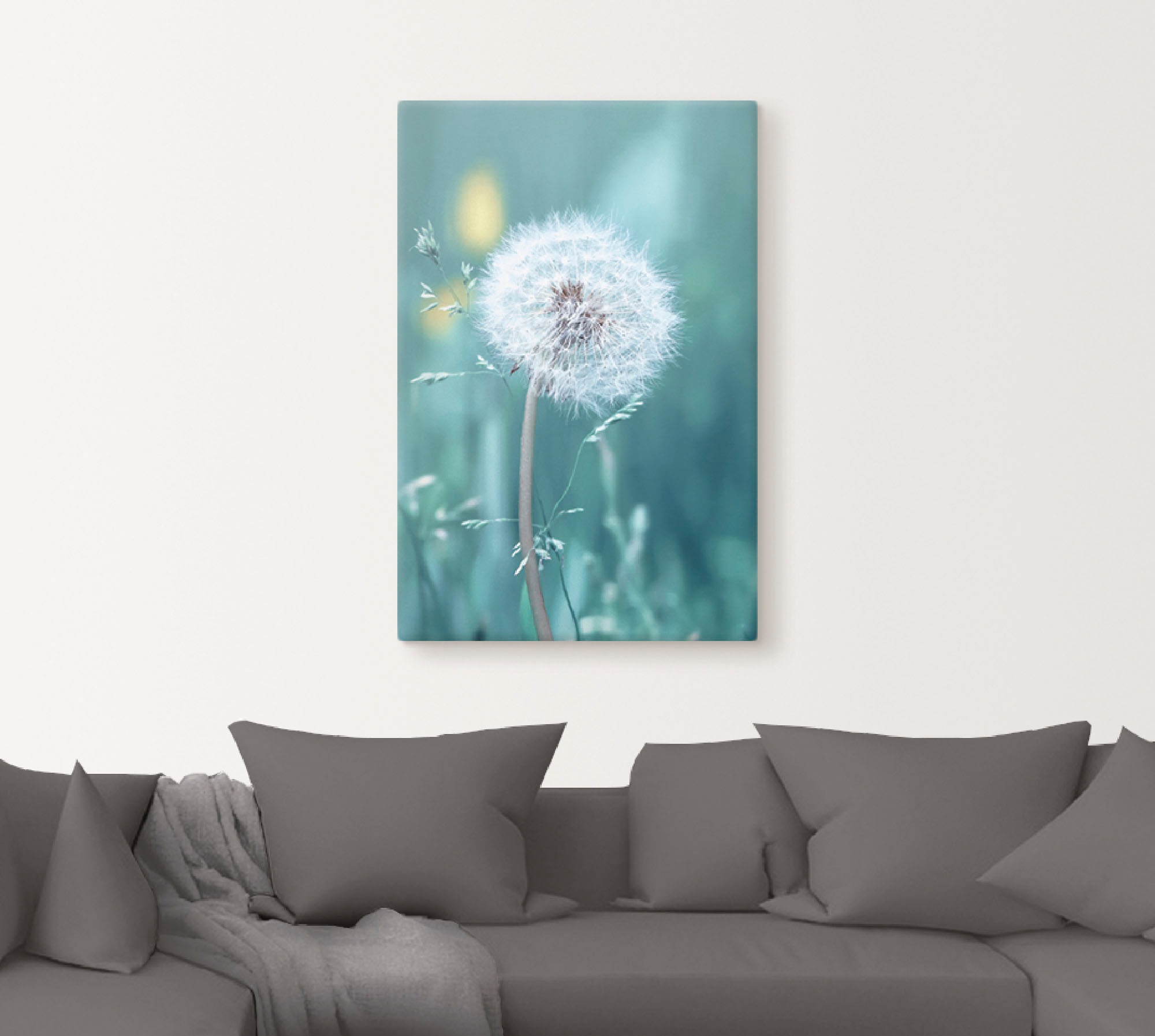 Artland Wandbild »Pusteblume«, Blumen, (1 St.), als Leinwandbild, Poster, W günstig online kaufen
