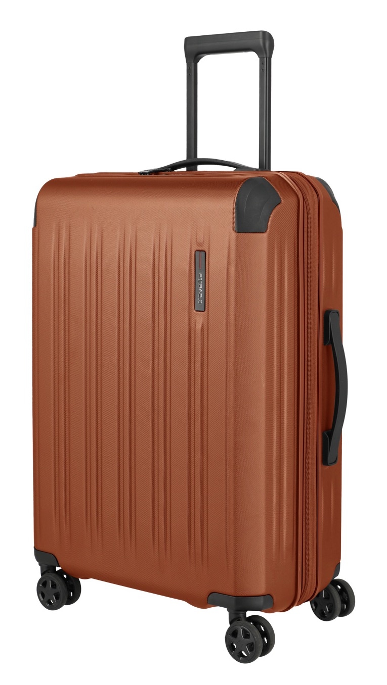 travelite Trolleyset »DYNAMIIC S/M/L, verschiedene Farben«, (Set, 3 tlg., S/M/L), Hartschalen-Koffer ABS Volumenerweiterung bei M/L