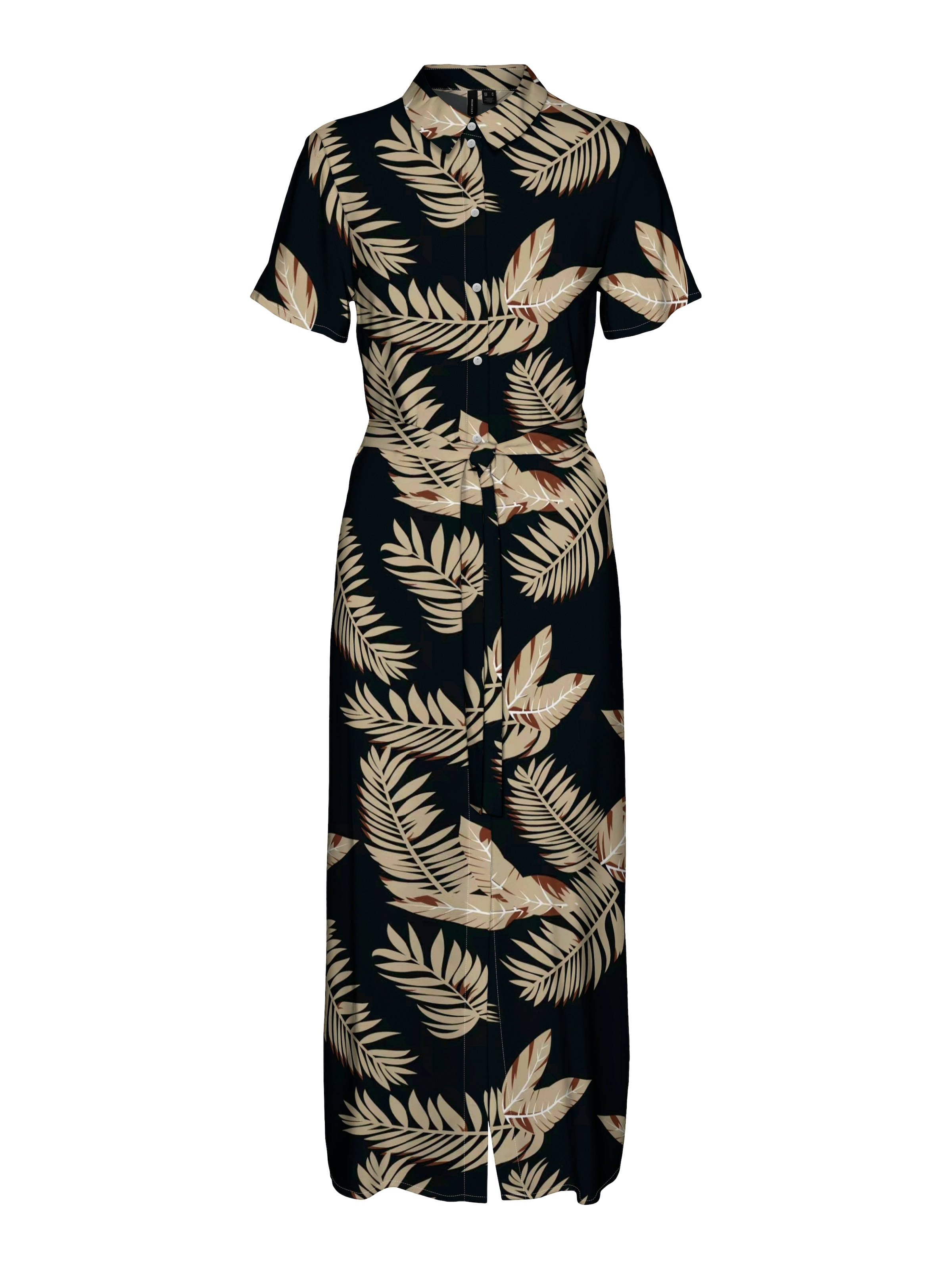 Vero Moda Hemdblusenkleid »VMEASY JOY S/S LONG SHIRT DRESS WVN GA«