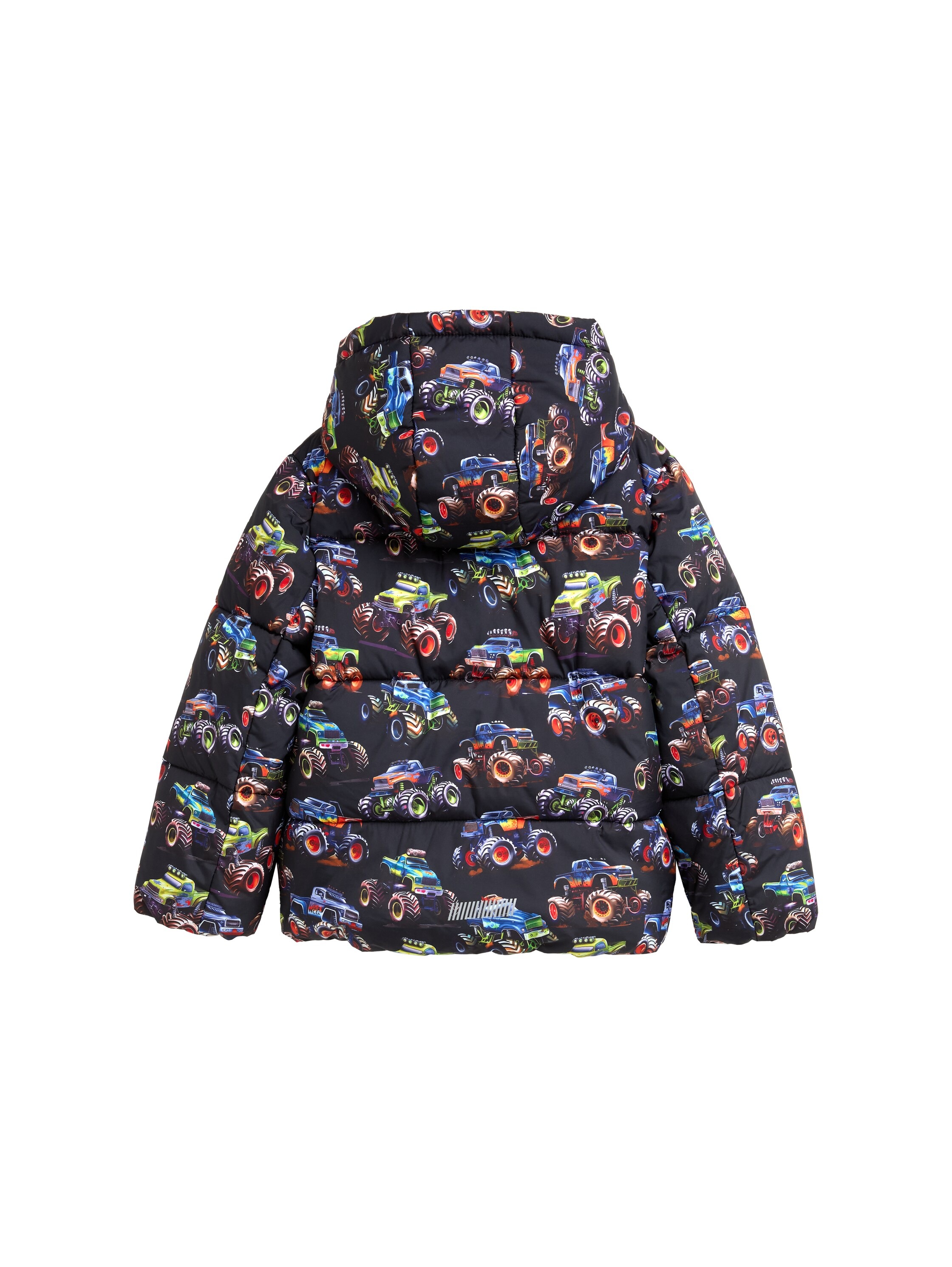 TOM TAILOR Steppjacke, mit Kapuze, mit All-Over Print