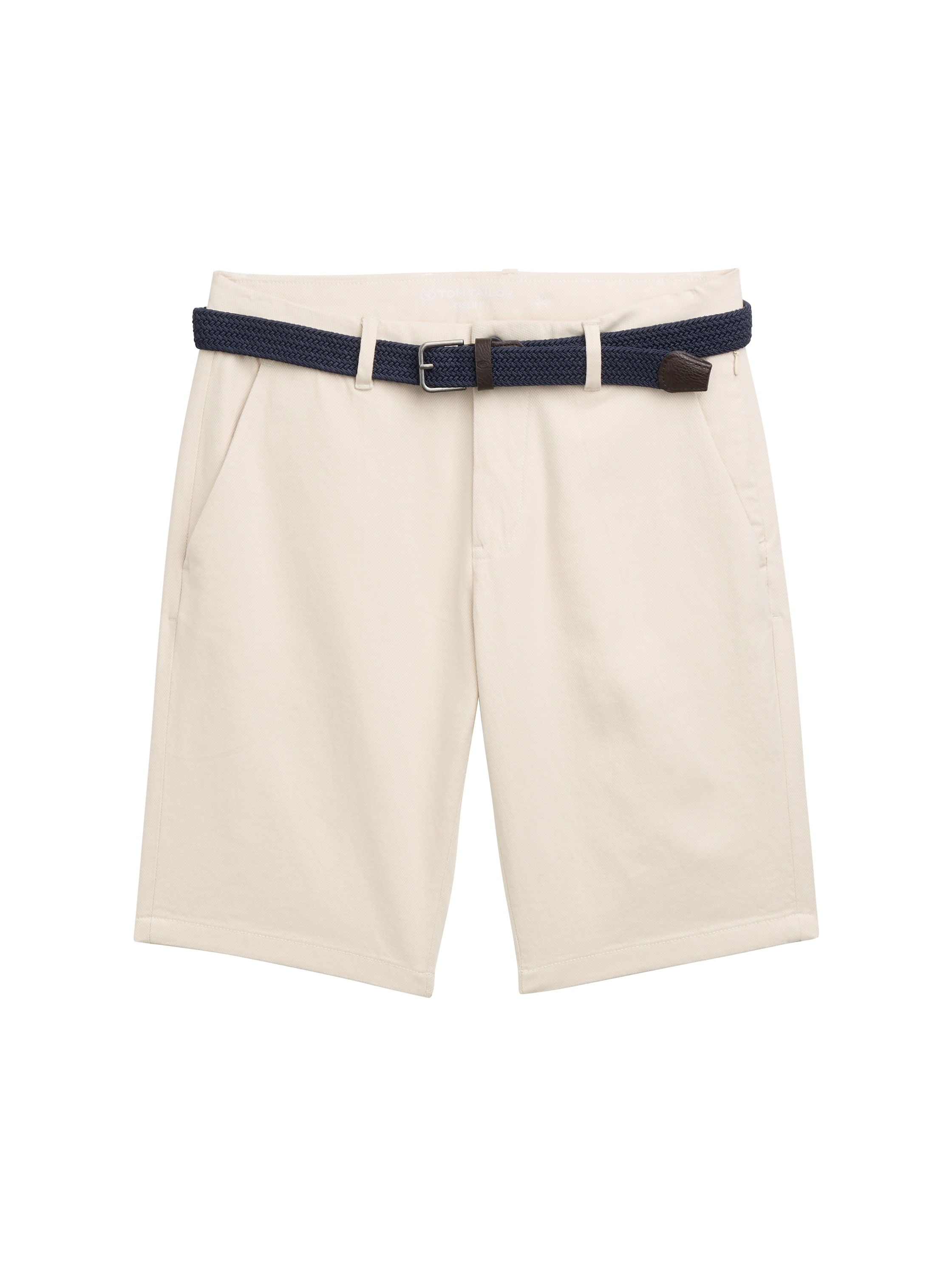 TOM TAILOR Chinoshorts, Sommerhose mit Gürtel