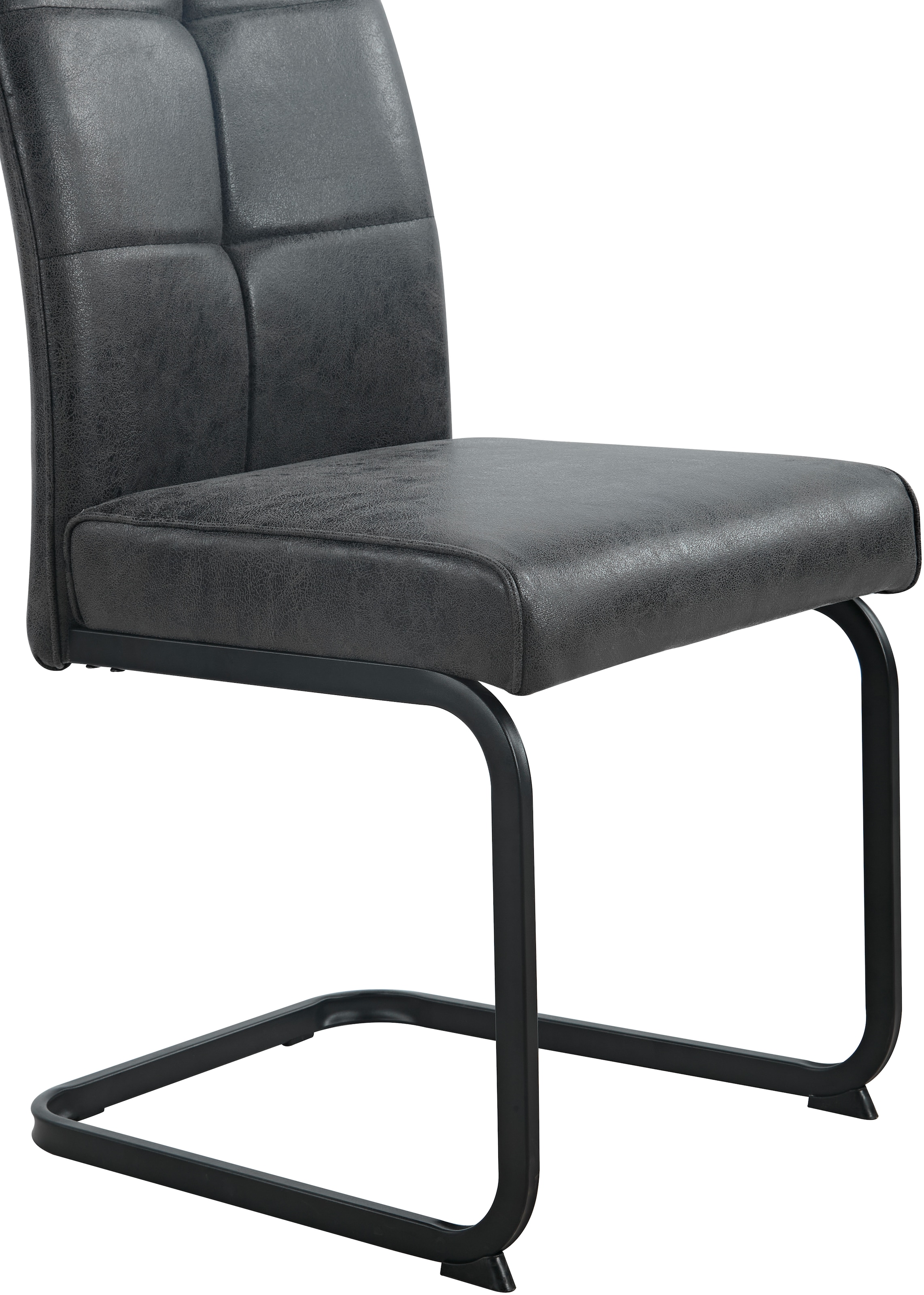 HELA Freischwinger »MALTA« (Set) 4 Stk.verschiedene Bezüge, Gestell Hochkant, Steppnähte