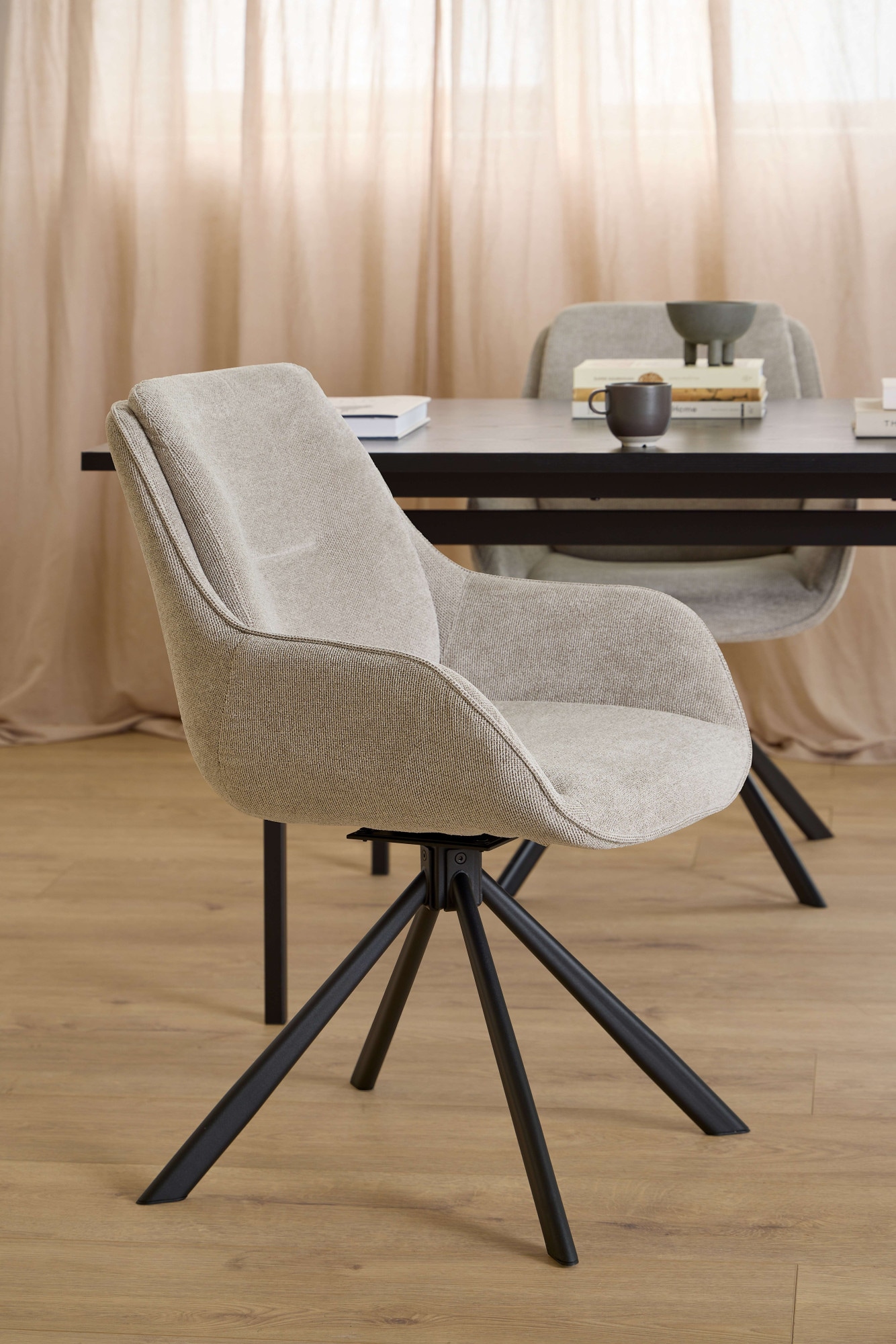 ACTONA GROUP Esszimmerstuhl »Carrie, Polsterstuhl, Stuhl, Sitzhöhe-38 cm« ( günstig online kaufen