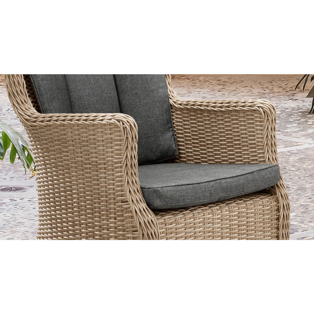 Destiny Gartenlounge-Set »LUNA CASA«, (4 tlg.)