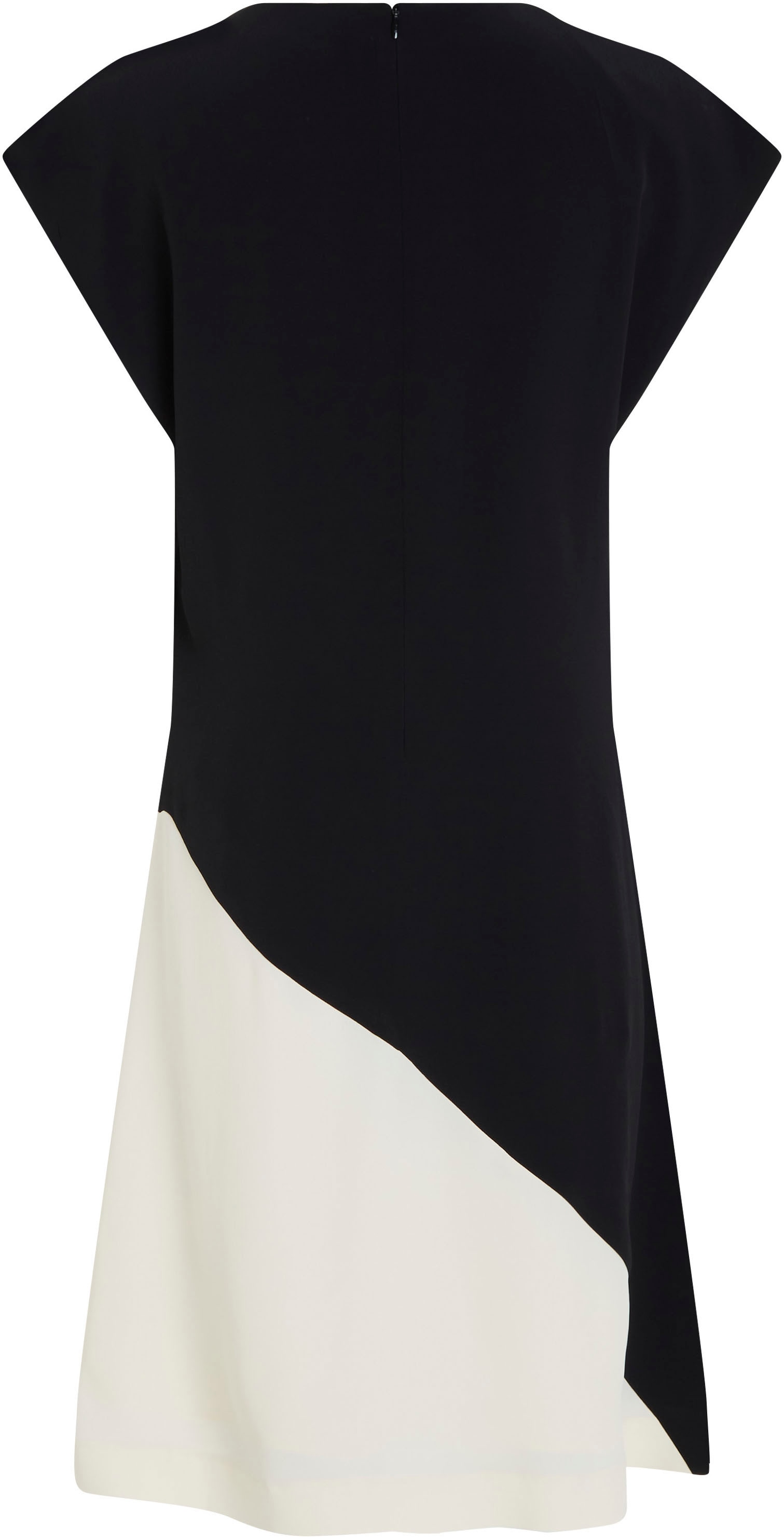 Tommy Hilfiger Blusenkleid »VISCOSE BLOCKED KNEE DRESS«, mit Logopatch  online bei | Blusenkleider