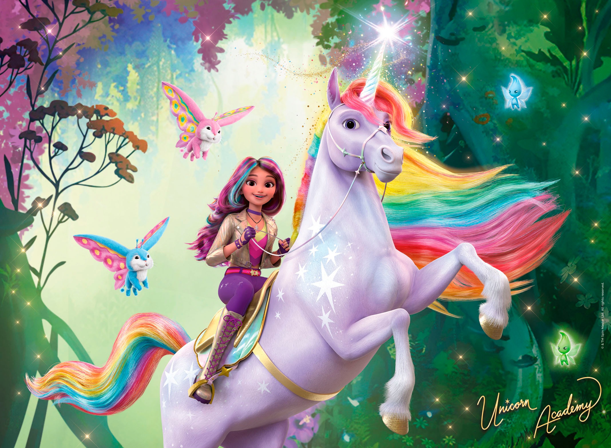 Ravensburger Puzzle »Unicorn Academy, Sophia und Wildstar« 100 XXLTeile; Made in Germany