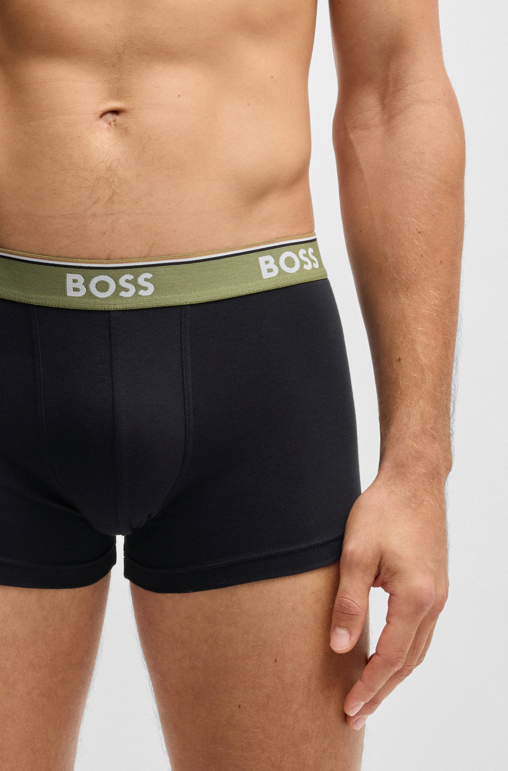 BOSS Trunk »Trunk 3P Power Desig«, (Packung, 3 St., 3er), mit BOSS Schriftzug