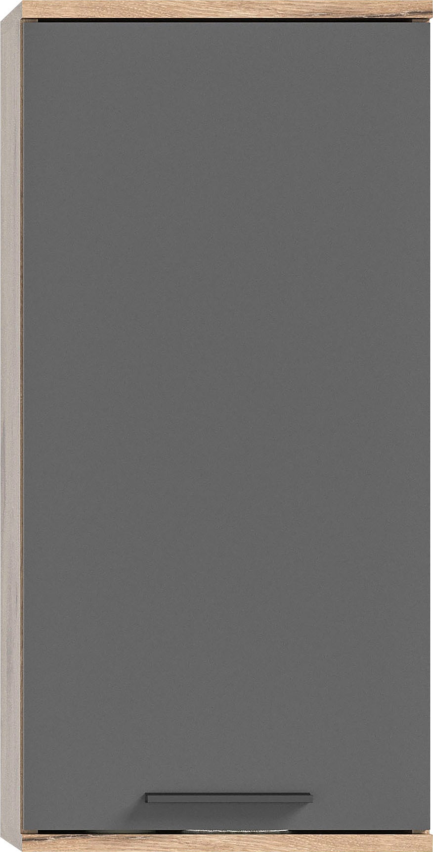 INOSIGN Badmöbel-Set »Riga, 4 teilig, inklusive Keramik-Aufsatzwaschbecken, bestehend aus:«, (Set, 4 St.), Waschtisch-Set, Hängeschrank, Badspiegel, Midischrank