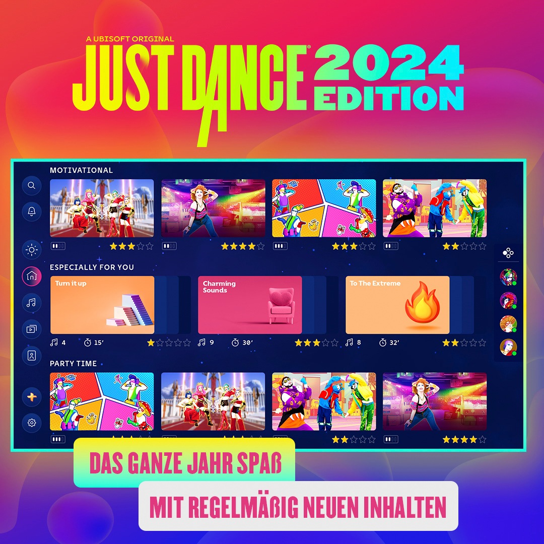 UBISOFT Spielesoftware »Just Dance 2024«, Nintendo Switch, Code in a Box