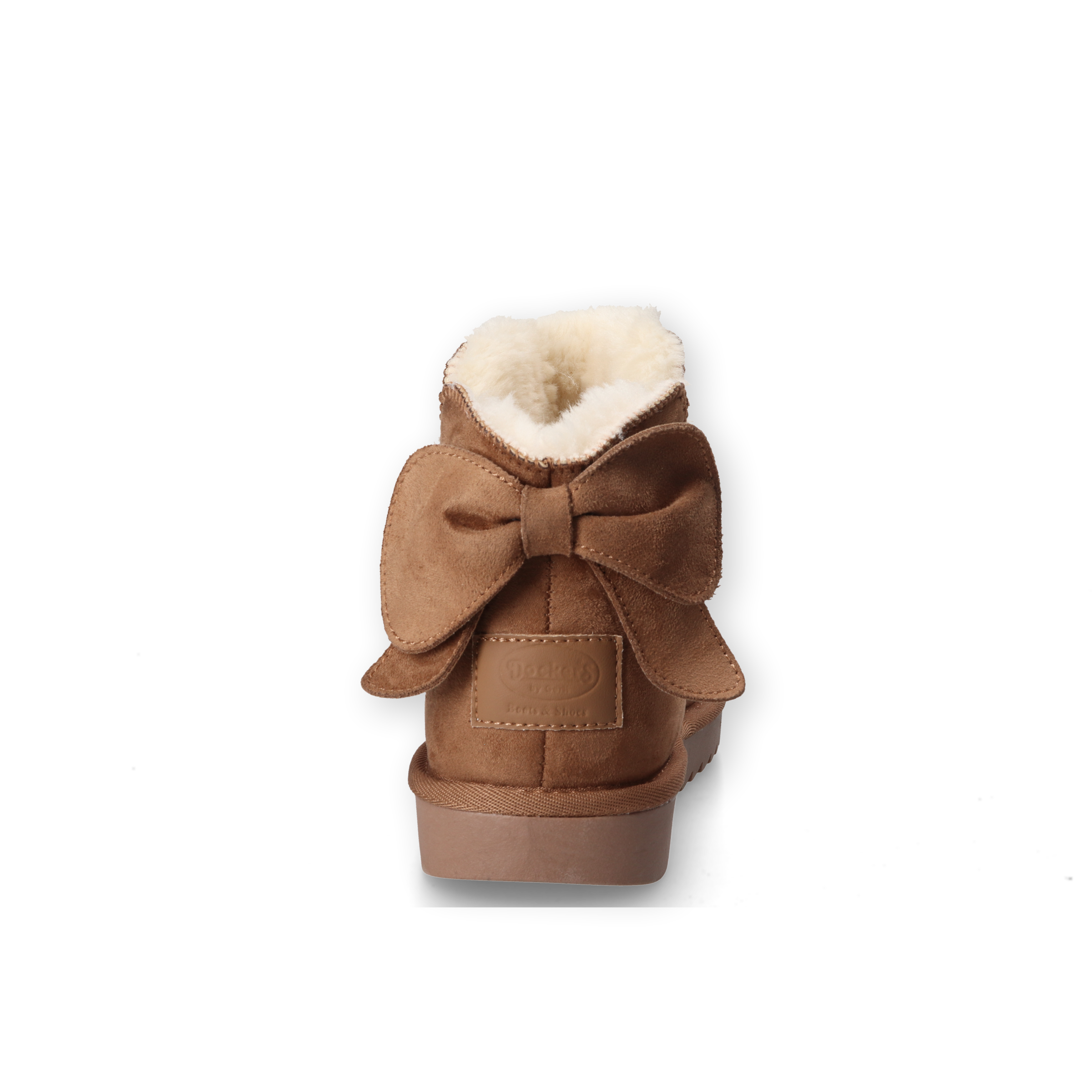 Dockers by Gerli Winterboots  Schlupfboots mit Zierschleife an der Ferse