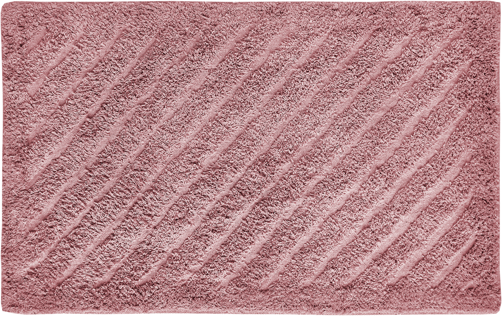 Andiamo Badematte »Havanna, 50x80 cm«, fußbodenheizungsgeeignet-schnell trocknend, Badteppich, Uni Farben, Hoch-Tief Effekt, verschiedene Designs