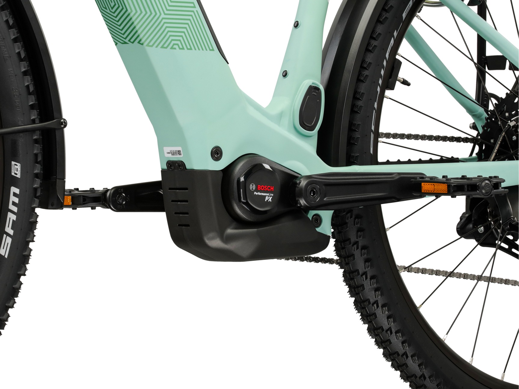 Kross »Influx Hybrid SUV 3.0 21,3Ah / Bosch 800 Wh 29" Grün 10 Gänge 2026« 10 Gang Shimano CUES U6000 Schaltwerk Kettenschaltung Mittelmotor 250 W BOSCH PERFORMANCE LINE PX 36 V/250 W, Mittelmotor