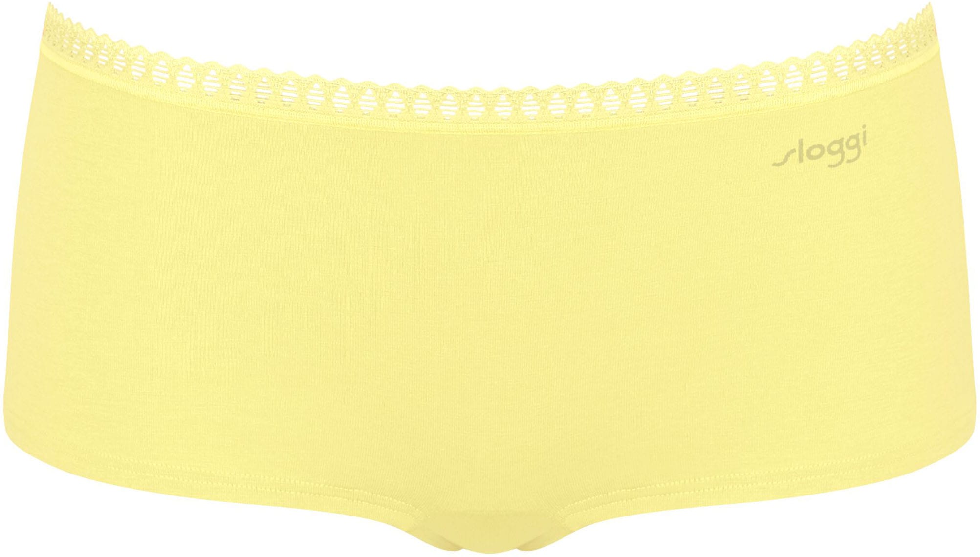 sloggi Panty »GO Crush Short C3P«, (3er Pack), mit Spitzendetails