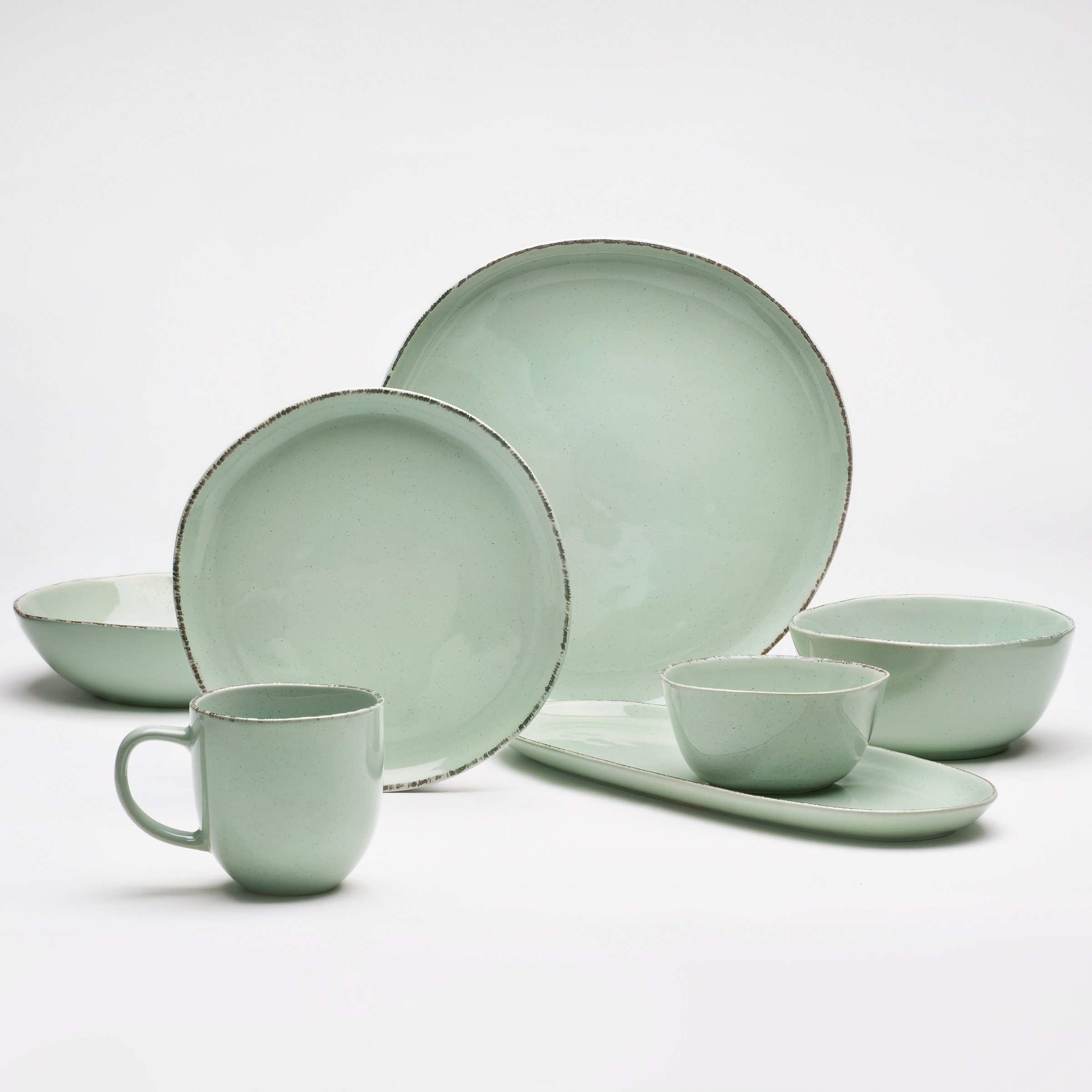 van Well Pastateller »Urban, tiefer Teller 19 cm, 6 Stück«, (Set, 6 St.), s günstig online kaufen