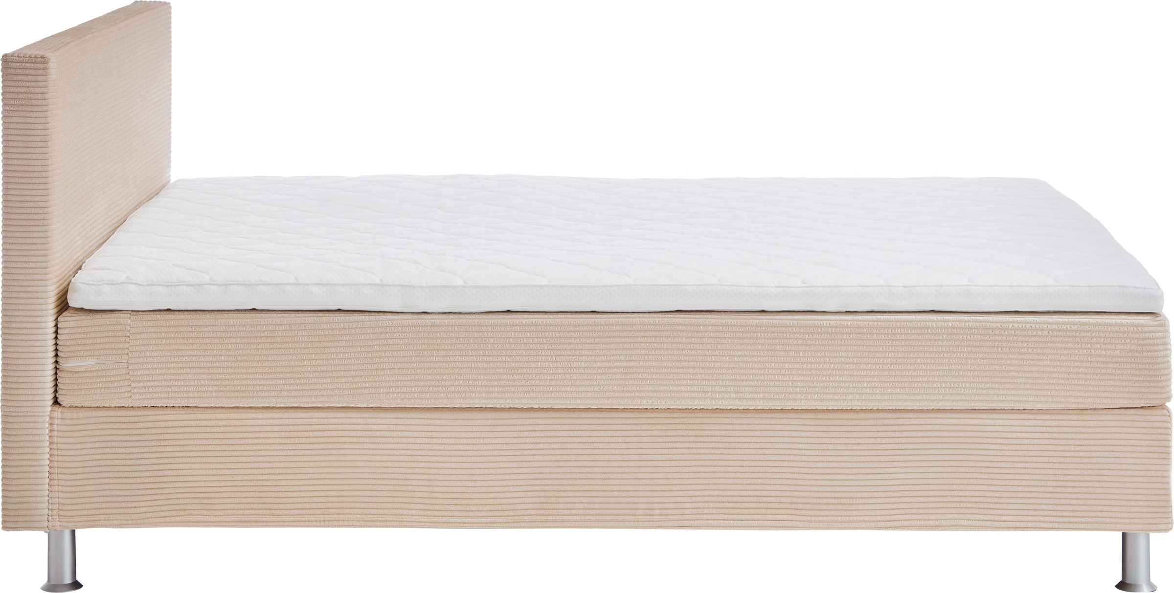 ATLANTIC home collection Boxbett »Edison«, inkl. Bonnellfederkern-Matratze und Topper