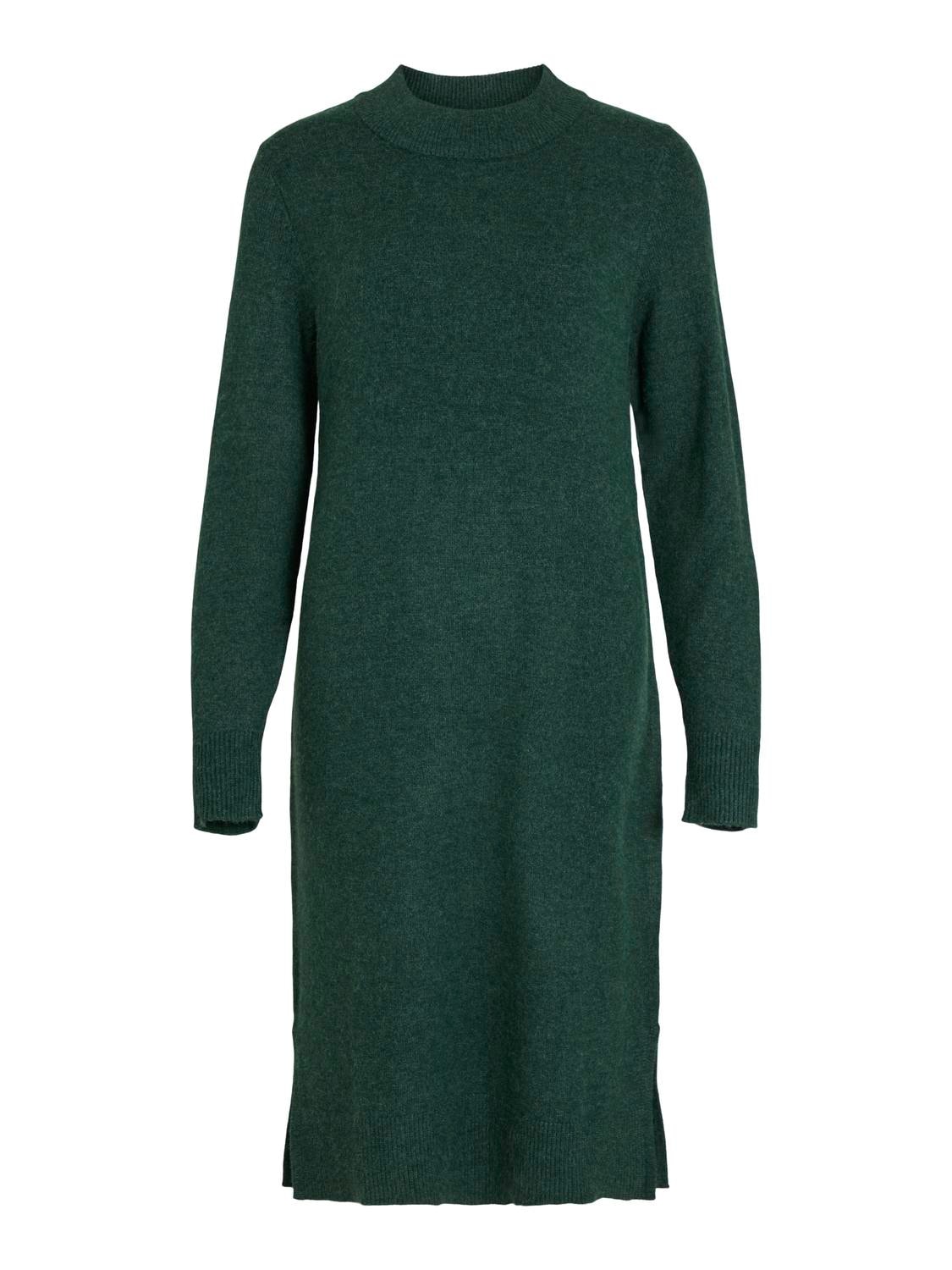 Vila Strickkleid »VIRIL CREW NECK L/S MIDI DRESS - NOOS«