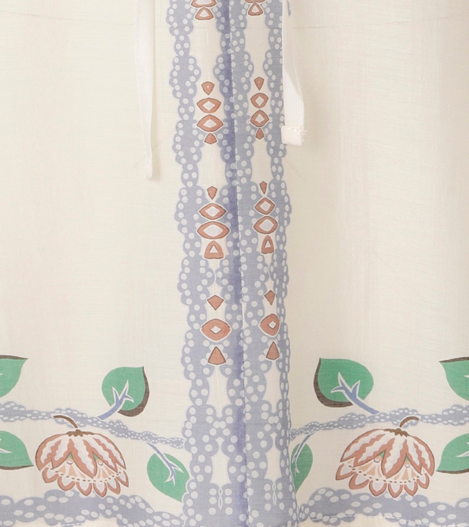 Aniston CASUAL Schlupfbluse mit Bordüren und großem Mandala-Druck im Rücken - NEUE KOLLEKTION