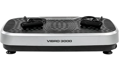 Christopeit Sport® Vibrationsplatte »Vibro 3000«, 300 W, mit Transportrollen und...