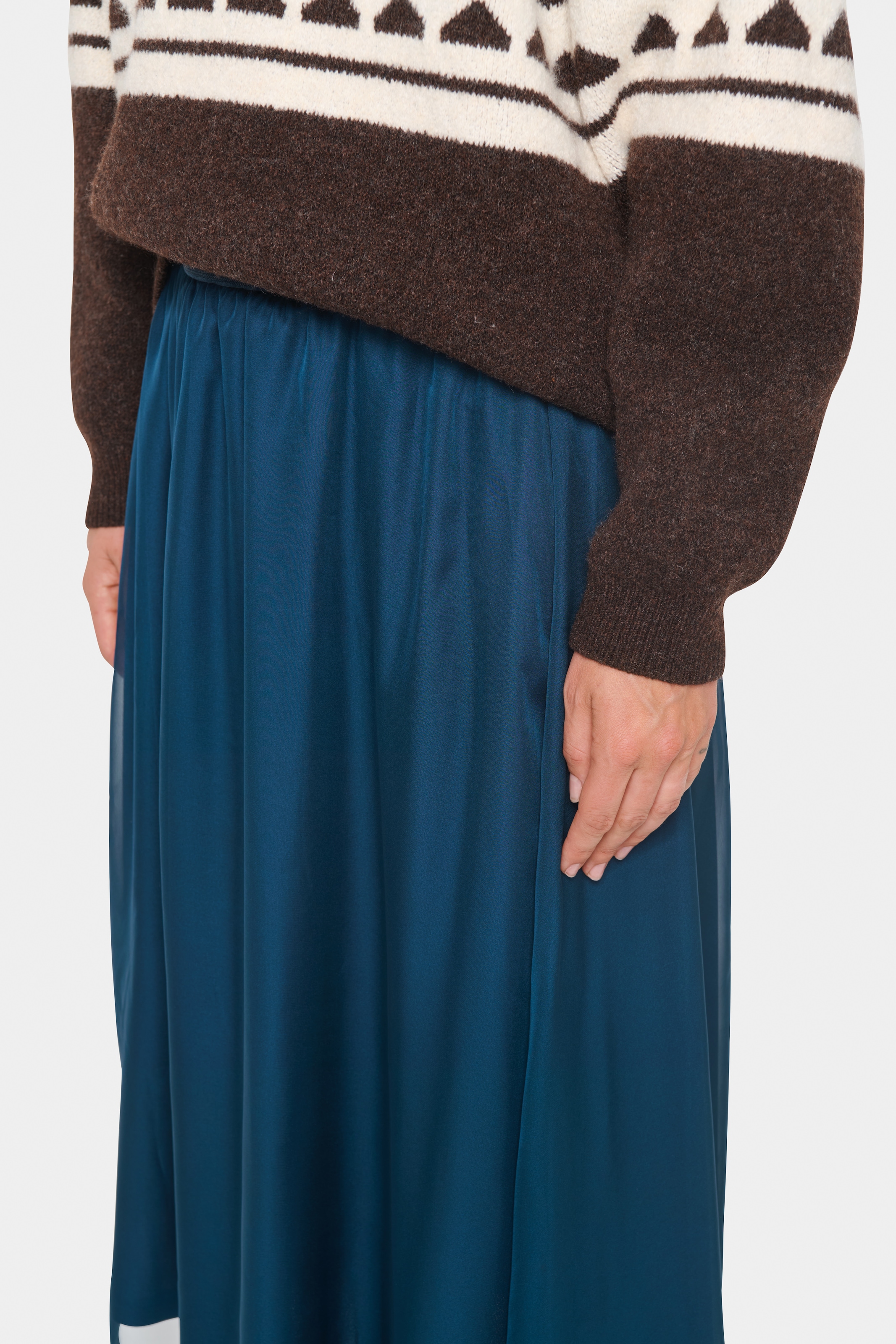 Saint Tropez Midirock »CoralSZ Skirt«, aus Chiffon
